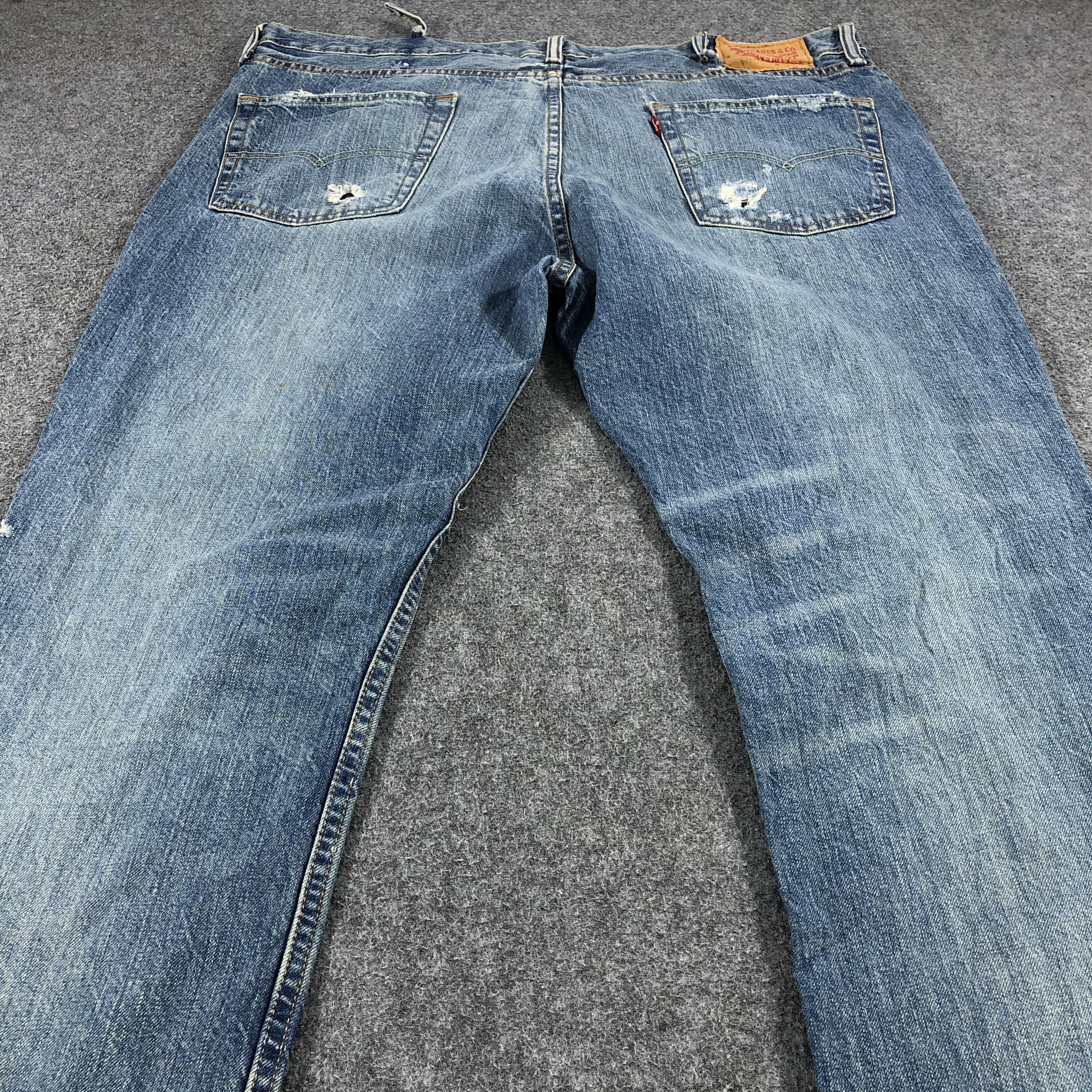 Levi's Distress Vintage Levis 511 Jeans-J1023 Size US 40 / EU 56 - 4 Thumbnail