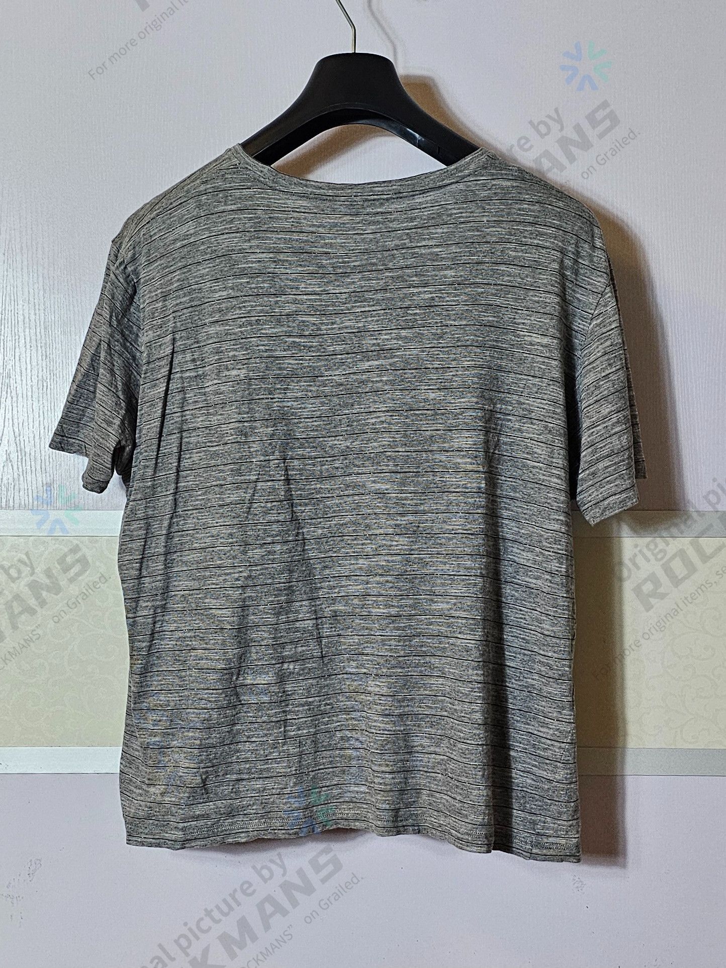 Saint Laurent Paris Saint Laurent Shimmering Stripe Overisze T-Shirt Size US L / EU 52-54 / 3 - 6 Thumbnail