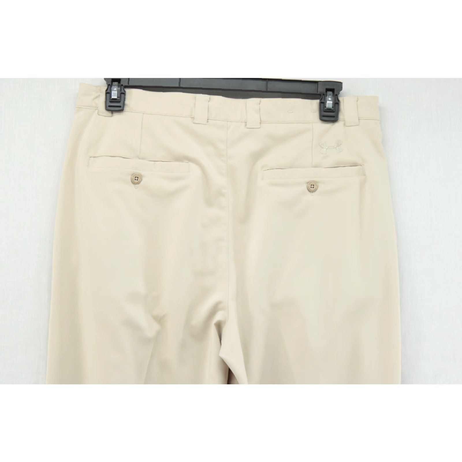 Under Armour Under Armour Pants Men 36X32 Beige Golf Performance Moisture Wicking Preppy Khakis Pockets Regular Inseam 32 Mens Size US 36 / EU 52 - 5 Thumbnail
