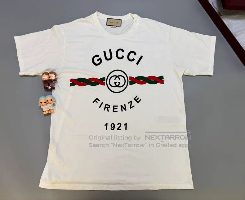 Gucci Gucci Plain knitted short-sleeved T-shirt Size US M / EU 48-50 / 2 - 1 Thumbnail