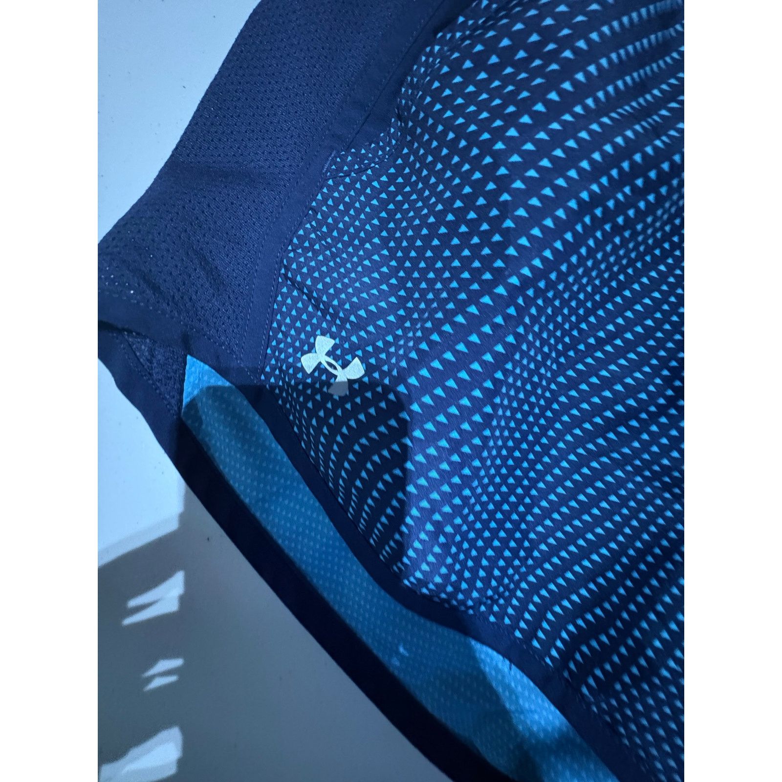 Under Armour Under Armour Women’s Blue Shorts Athletic Mesh Lined Size S Size 28" / US 6 / IT 42 - 4 Thumbnail