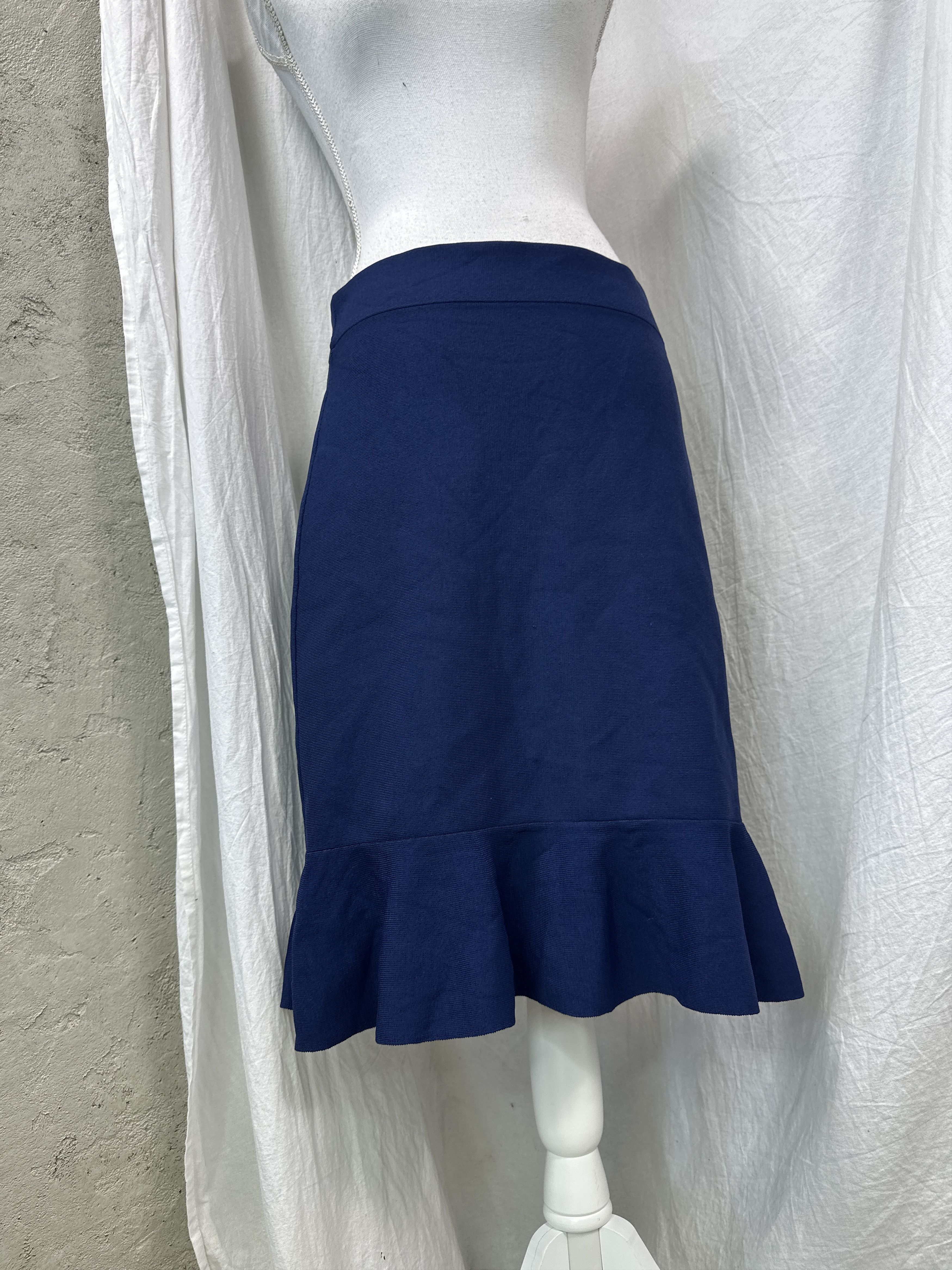 Ralph Lauren Vintage Old Money Ralph Lauren Siren Frilly Midi Skirt Y2K Size 26" / US 2 / IT 38 - 1 Thumbnail