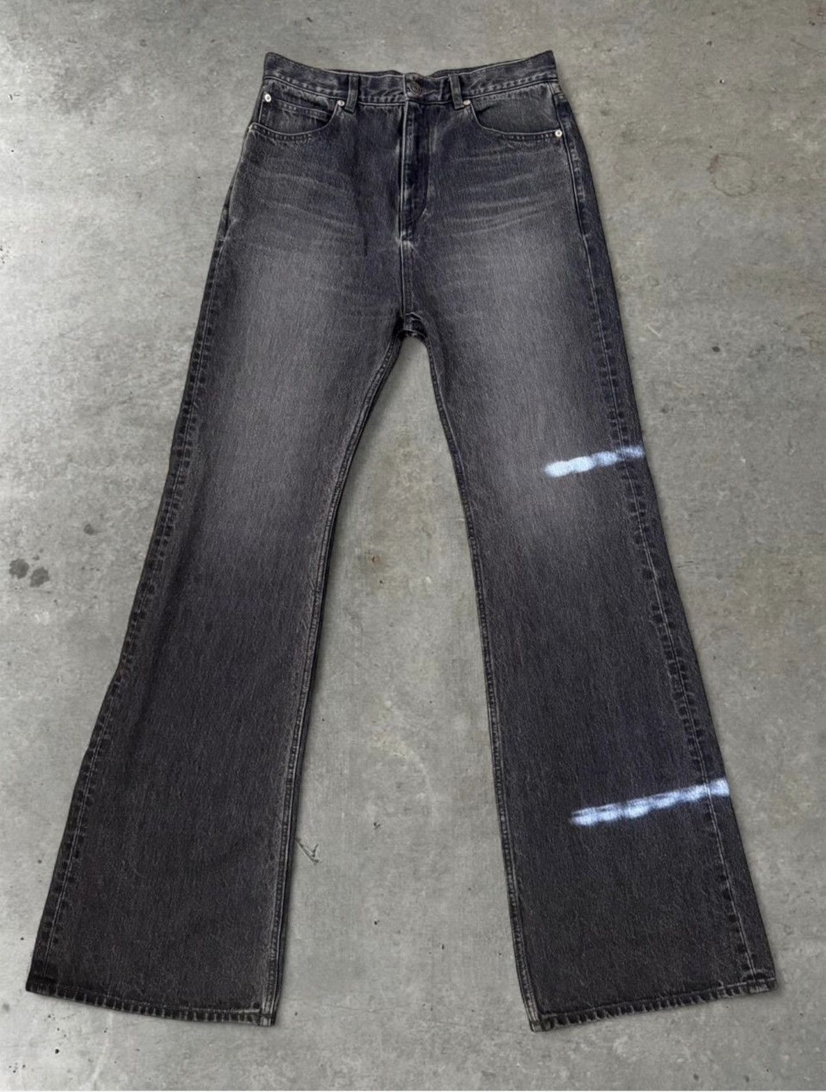 Balenciaga balenciaga 2023 garde-robe bootcut jeans Size US 31 - 2 Thumbnail