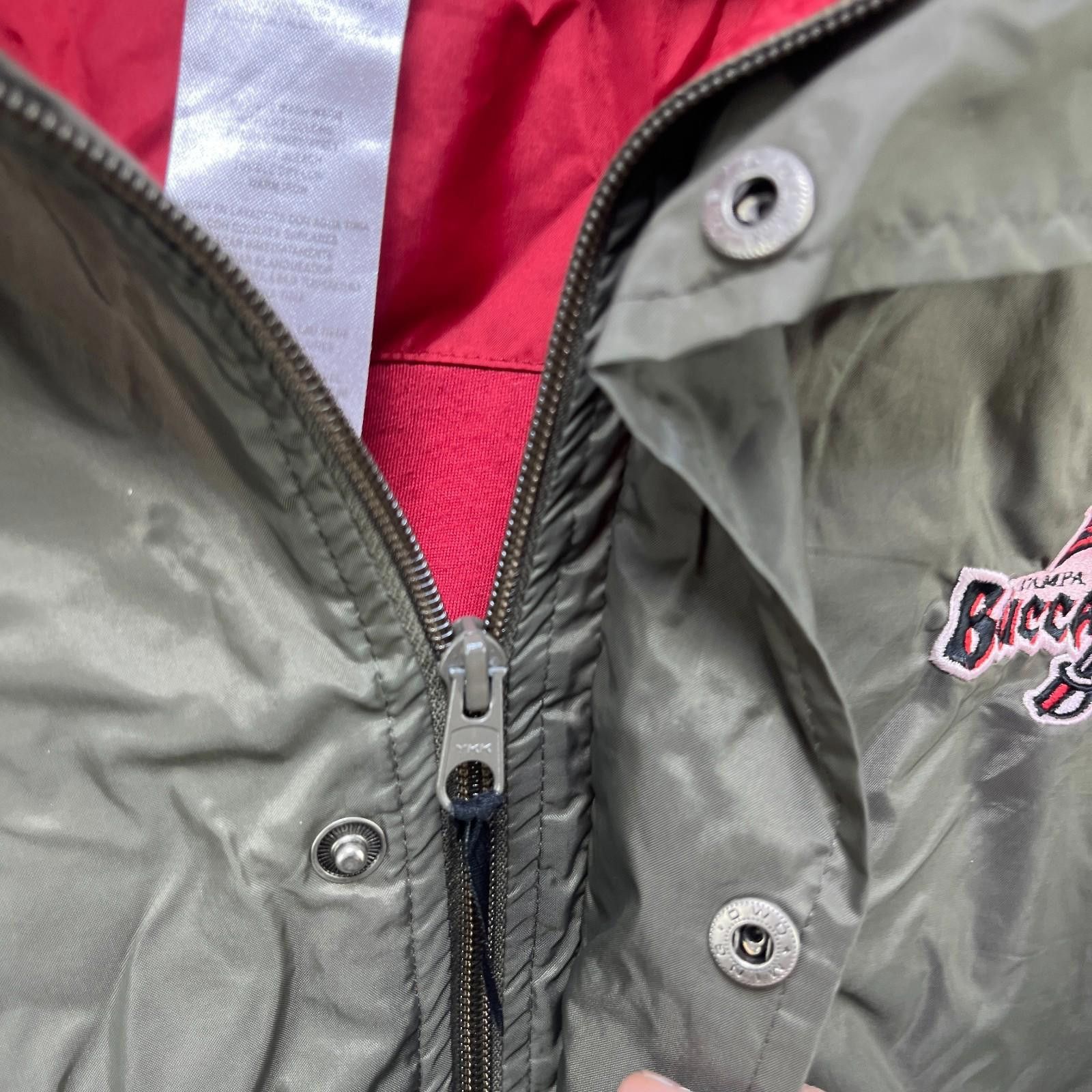 Adidas Vintage 90s Adidas Tampa Bay Buccaneers Jacket 2XL Size ONE SIZE - 6 Thumbnail