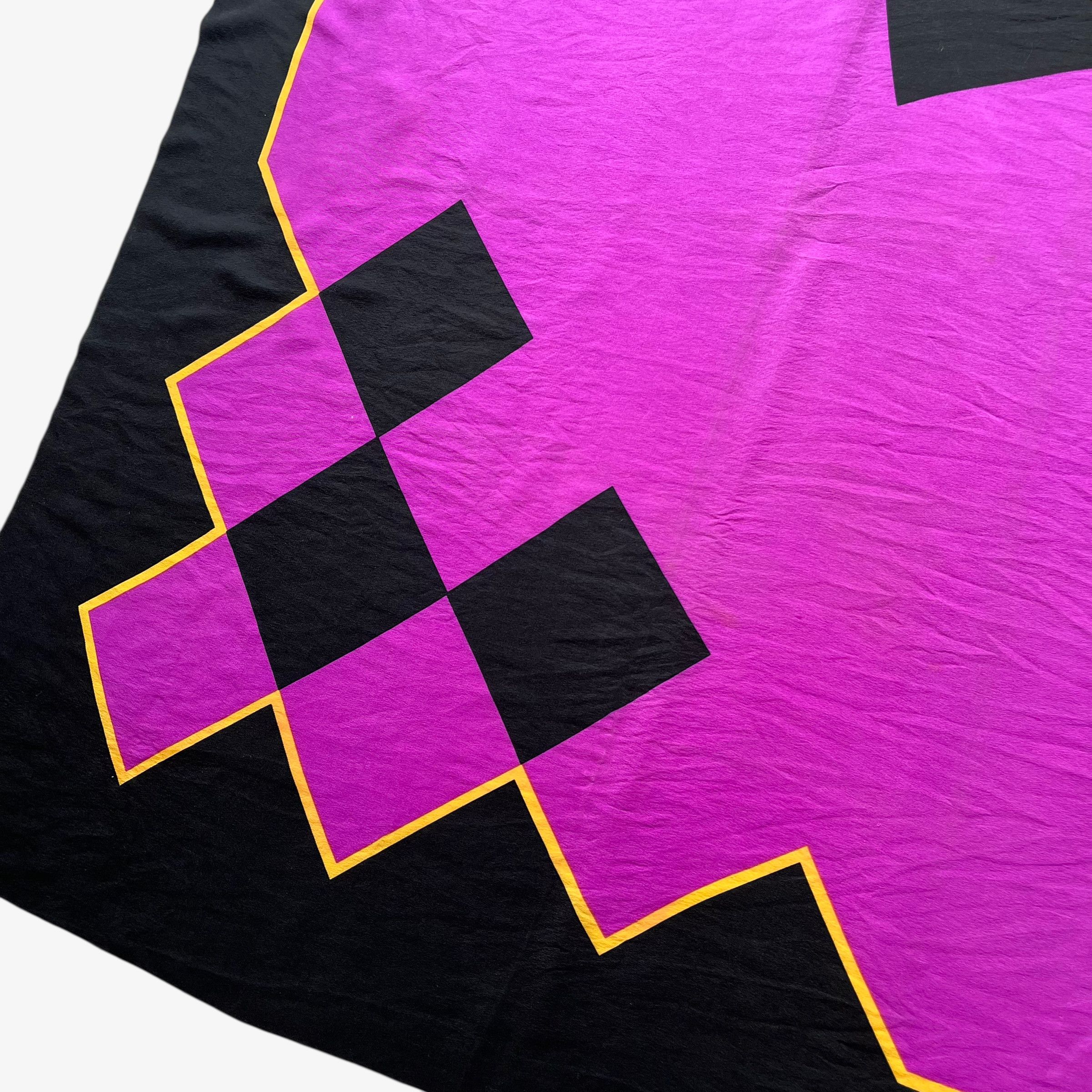 Givenchy Vintage 80s Givenchy Geometric Abstract Print Silk Scarf Size ONE SIZE - 3 Thumbnail