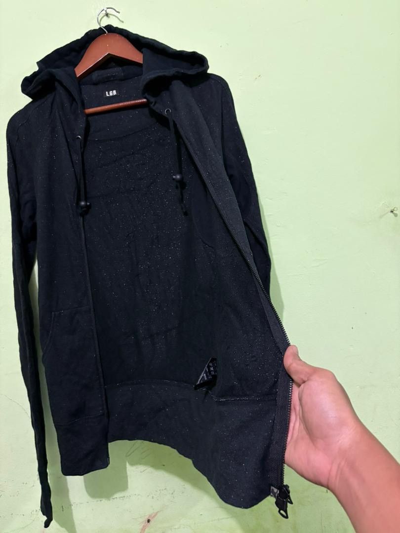 If Six Was Nine Vtg L.G.B Parka Bono Blinks Jacket Black Fashion Design Size US XS / EU 42 / 0 - 5 Thumbnail