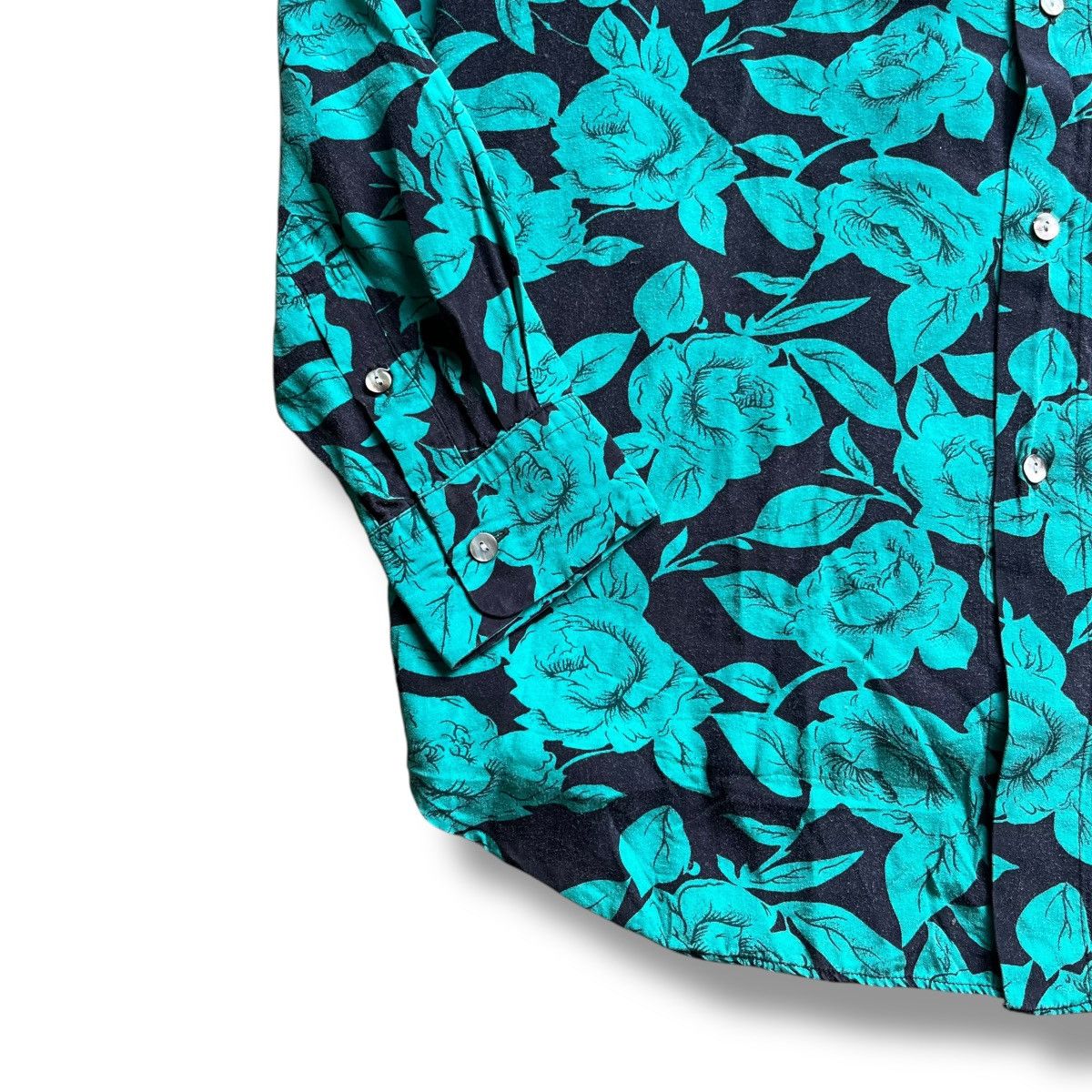 Yoshiyuki Konishi Ficce Yoshiyuki Konishi Pocket Shirt Flower Pattern Size US XL / EU 56 / 4 - 2 Thumbnail