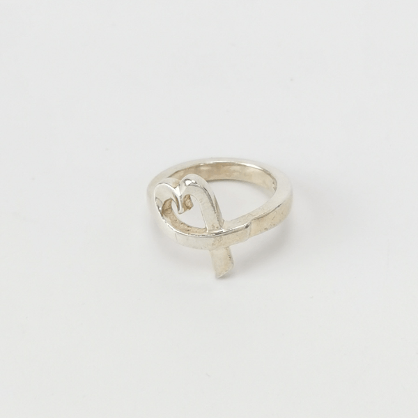 Tiffany & Co. Tiffany & Co. Paloma Picasso S925 Heart Hollow Ring Size 12 Size ONE SIZE - 2 Thumbnail