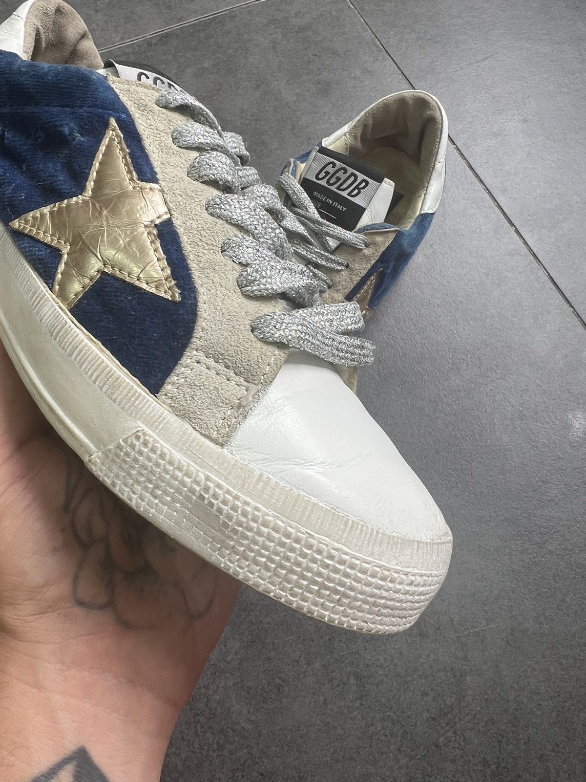 Golden Goose Golden Goose GGDB Super Star Low Leather Sneakers Size US 7 / IT 37 - 6 Thumbnail