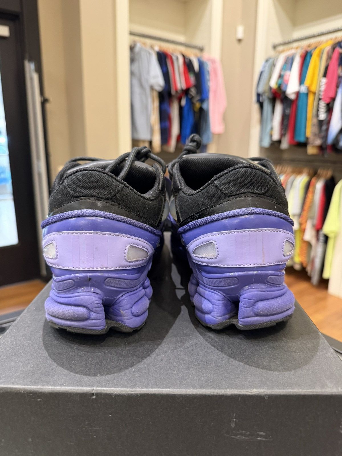 Adidas × Raf Simons Adidas x Raf Simmons Ozweego 3 ‘Purple Black’ Size US 10.5 / EU 43-44 - 6 Thumbnail