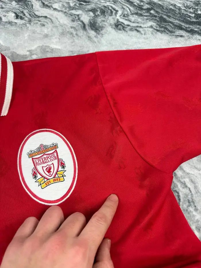 Reebok Vintage Reebok Liverpool 1996 1998 Home Shirt Soccer Jersey Size US M / EU 48-50 / 2 - 12 Thumbnail