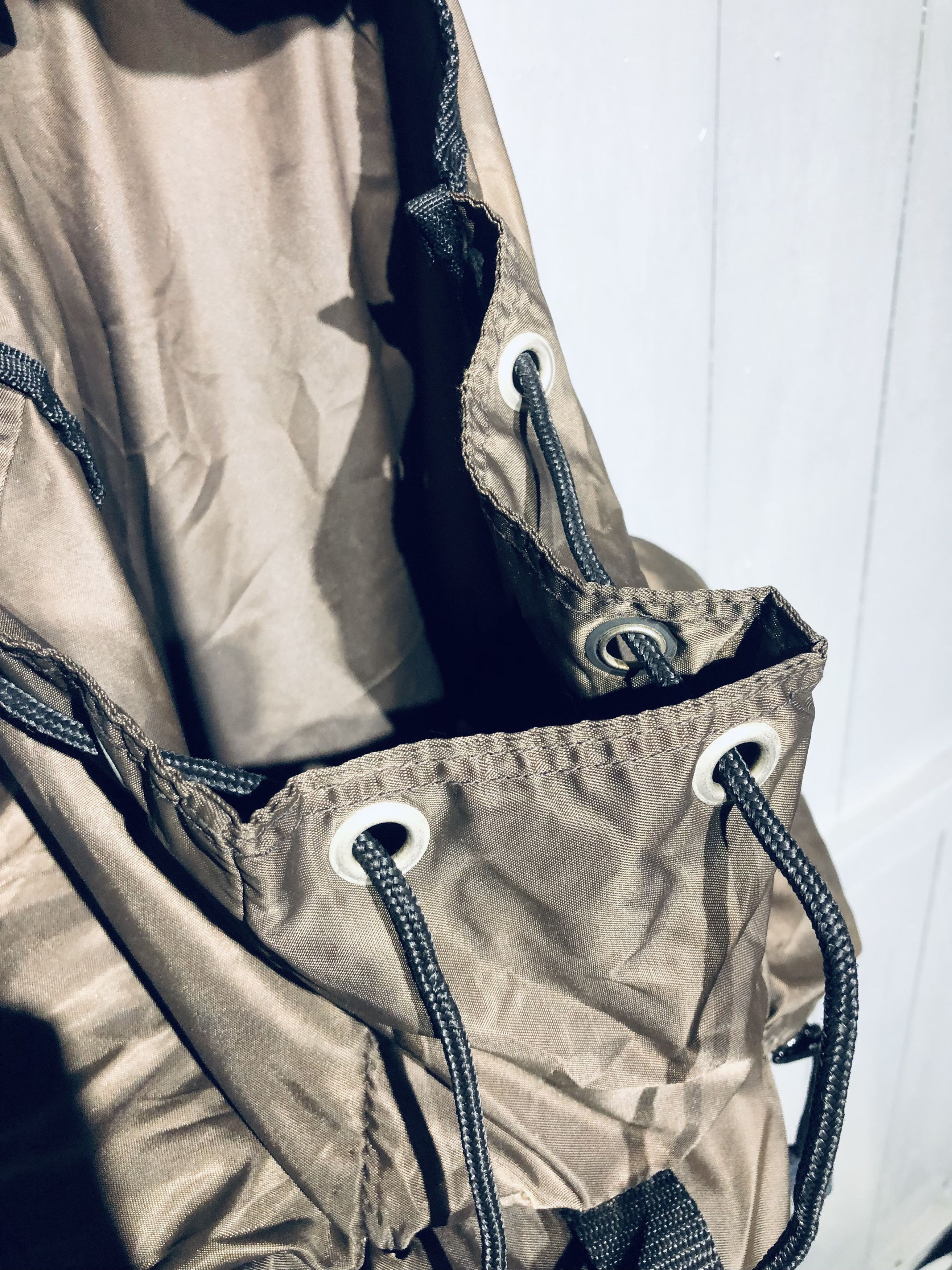 Japanese Brand Japanese Nylon Style 3 Pocket Outside Backpack Size ONE SIZE - 8 Thumbnail