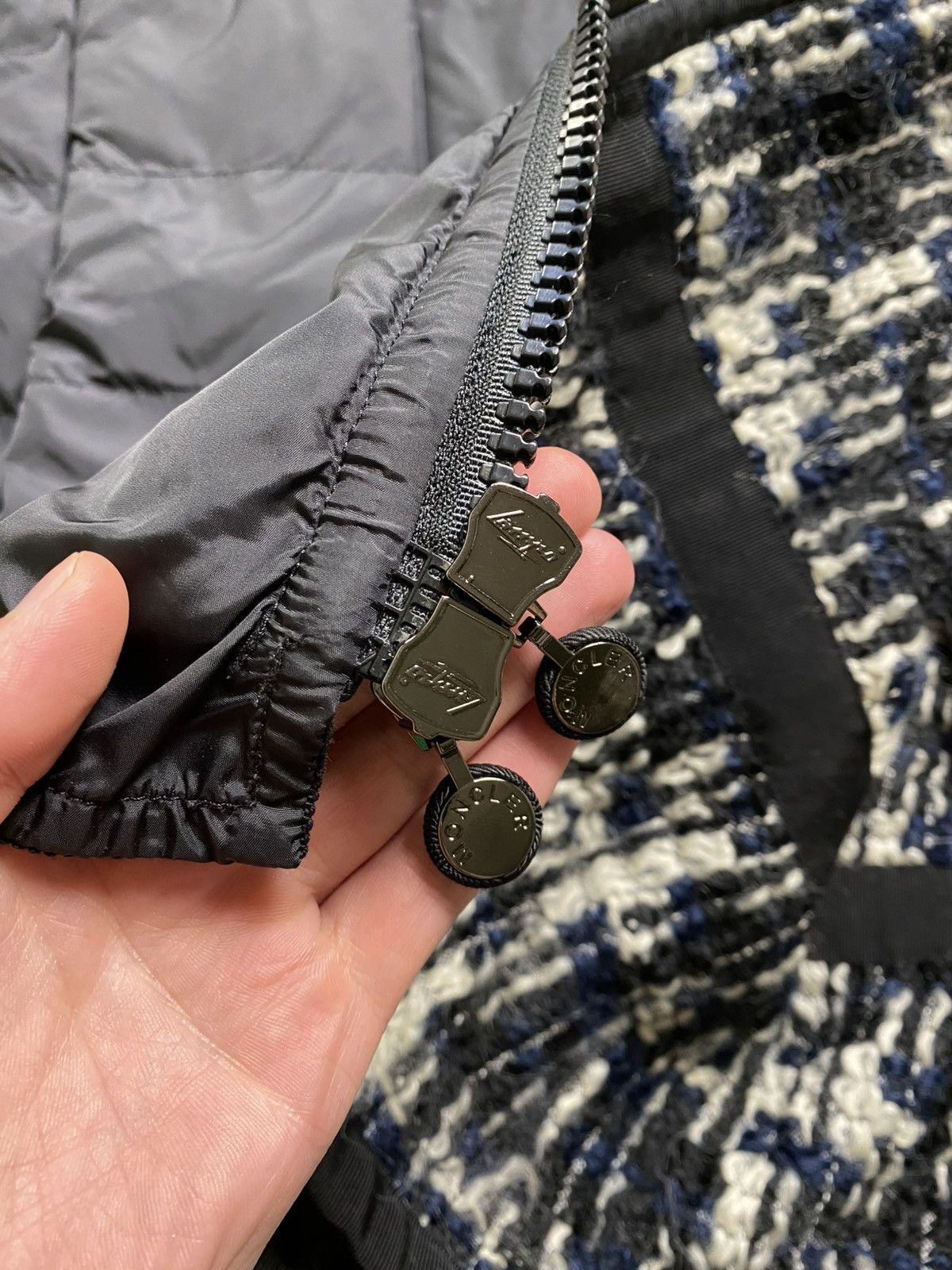 Moncler Moncler Tweed Jacket Size 1 Size S / US 4 / IT 40 - 20 Thumbnail