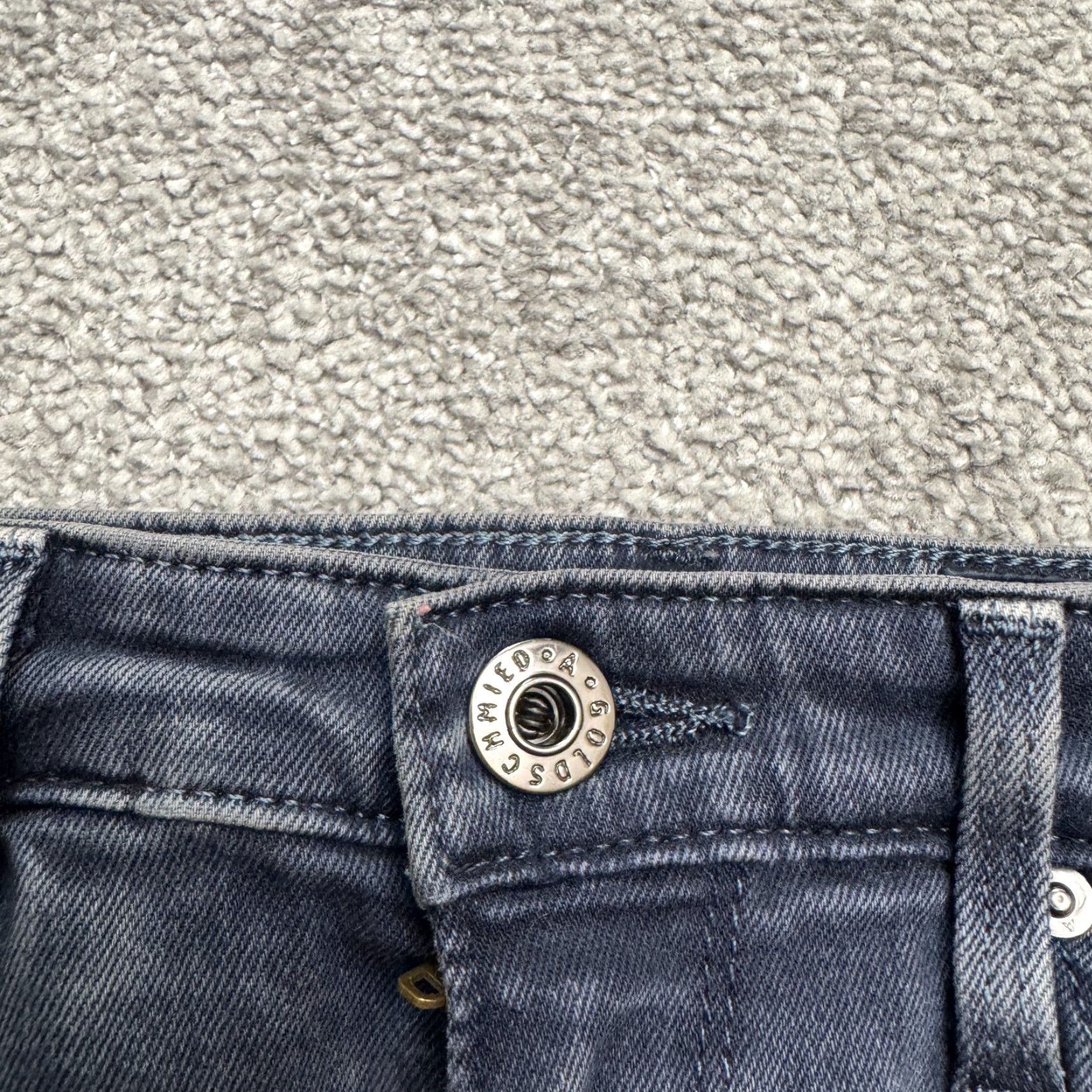 Denime AG Adriano Goldschmied Skinny Jeans Womens 25 Blue Denim Stretch City Streetwear Size 42" / US 20 - 4 Thumbnail