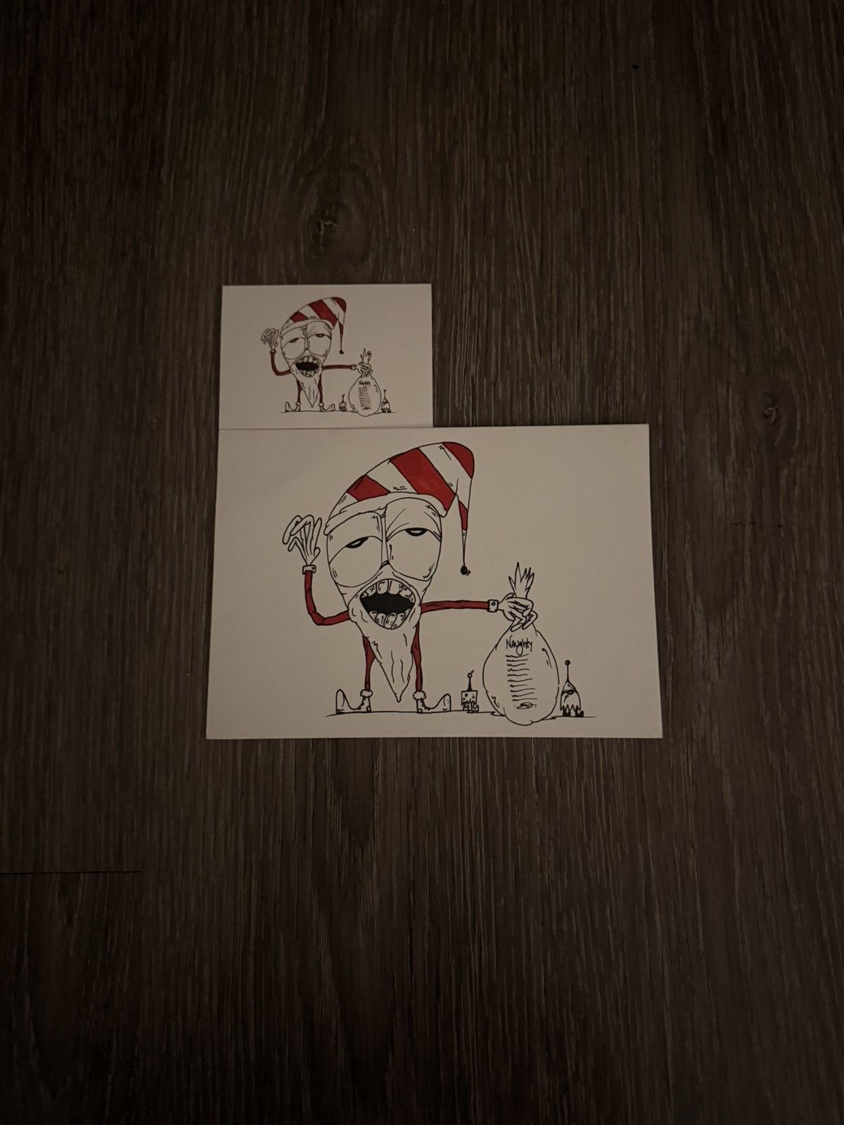 Chrome Hearts Chrome Hearts Matty Boy Santa 2019 VIP Christmas Card Size ONE SIZE - 7 Thumbnail