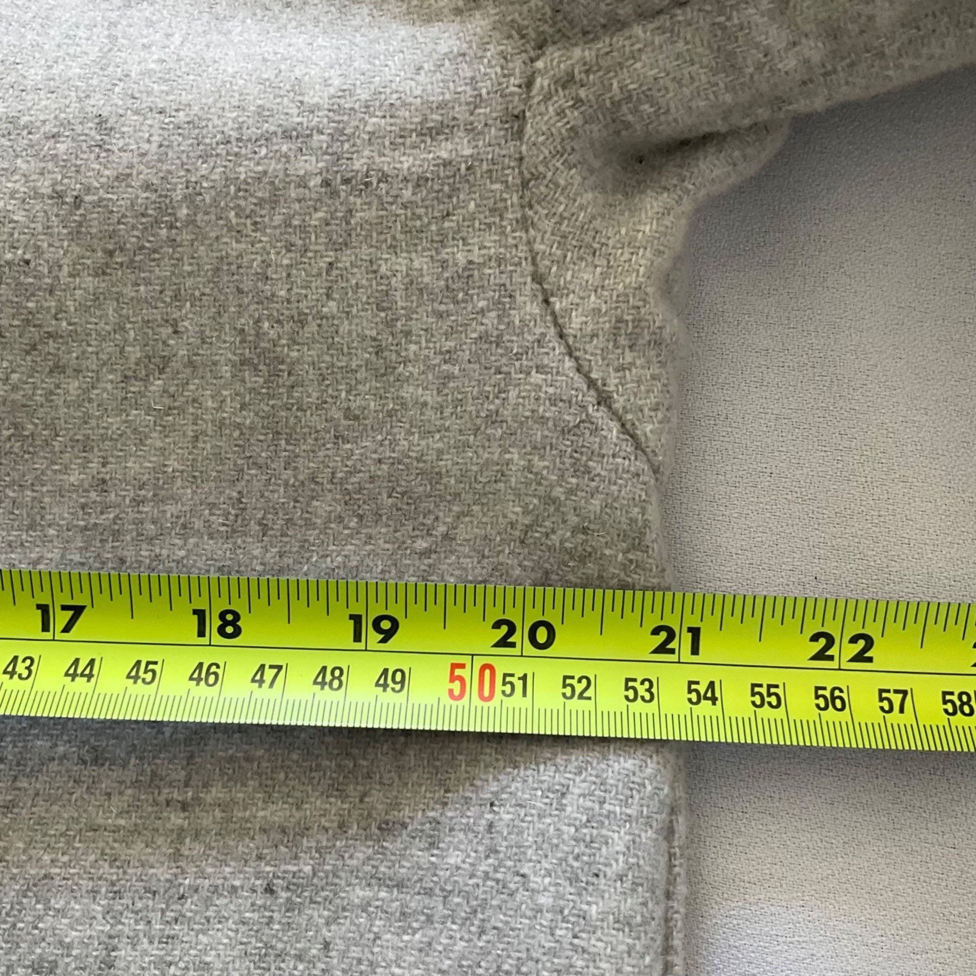 Sezane Sezane Jim wool grey long coat SZ38 US 6 OVERSIZE bust 42 Size M / US 6-8 / IT 42-44 - 6 Thumbnail