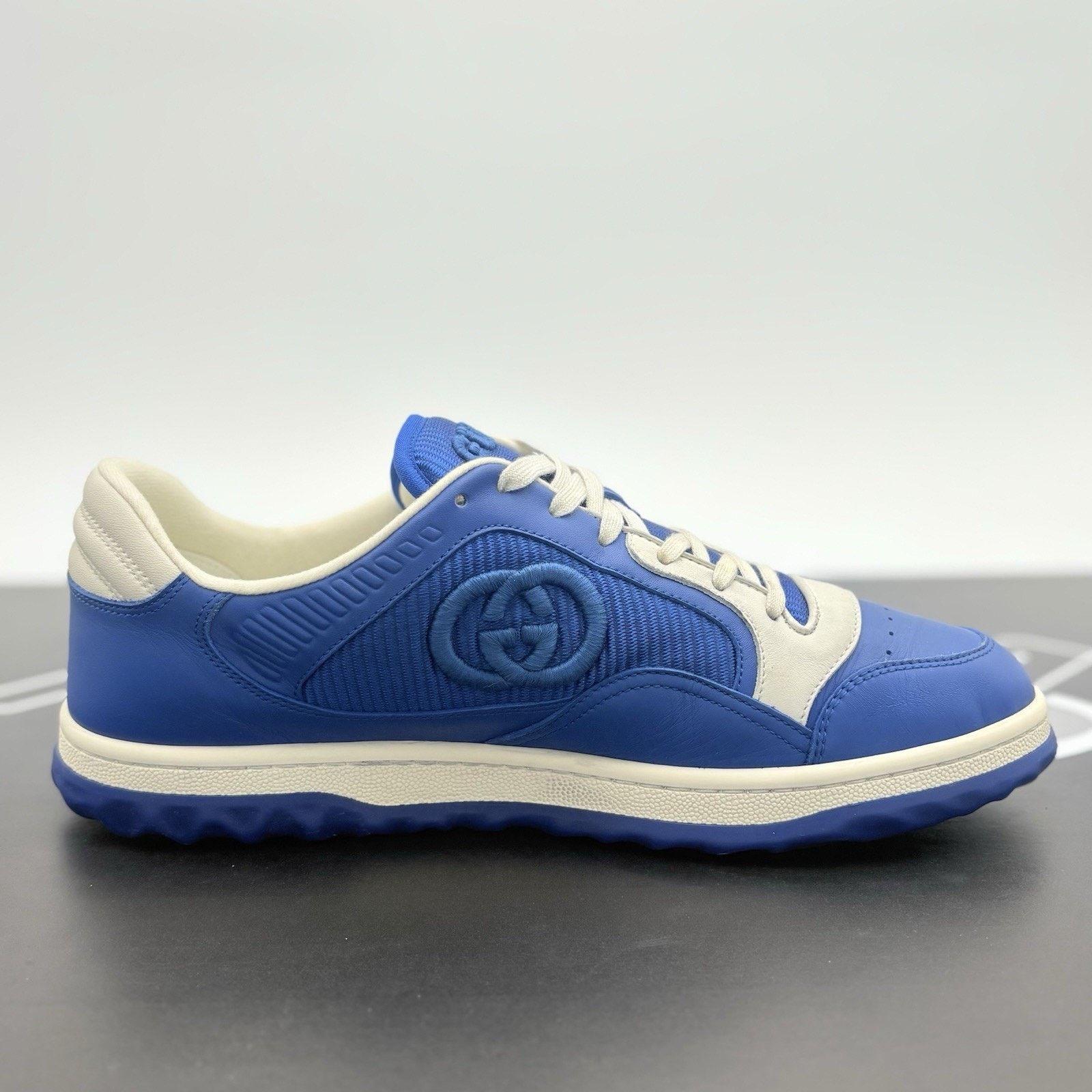 Gucci Gucci MAC80 Sneaker ' Blue White ' | EXCELLENT CONDITION! Size US 9.5 / EU 42-43 - 10 Thumbnail