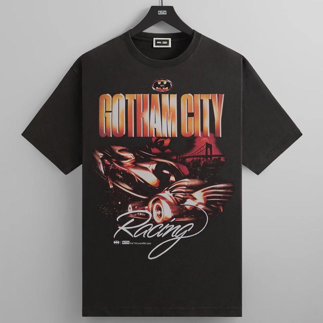 Kith Kith x Batman Batmobile Gotham City Racing Vintage Tee | Grailed