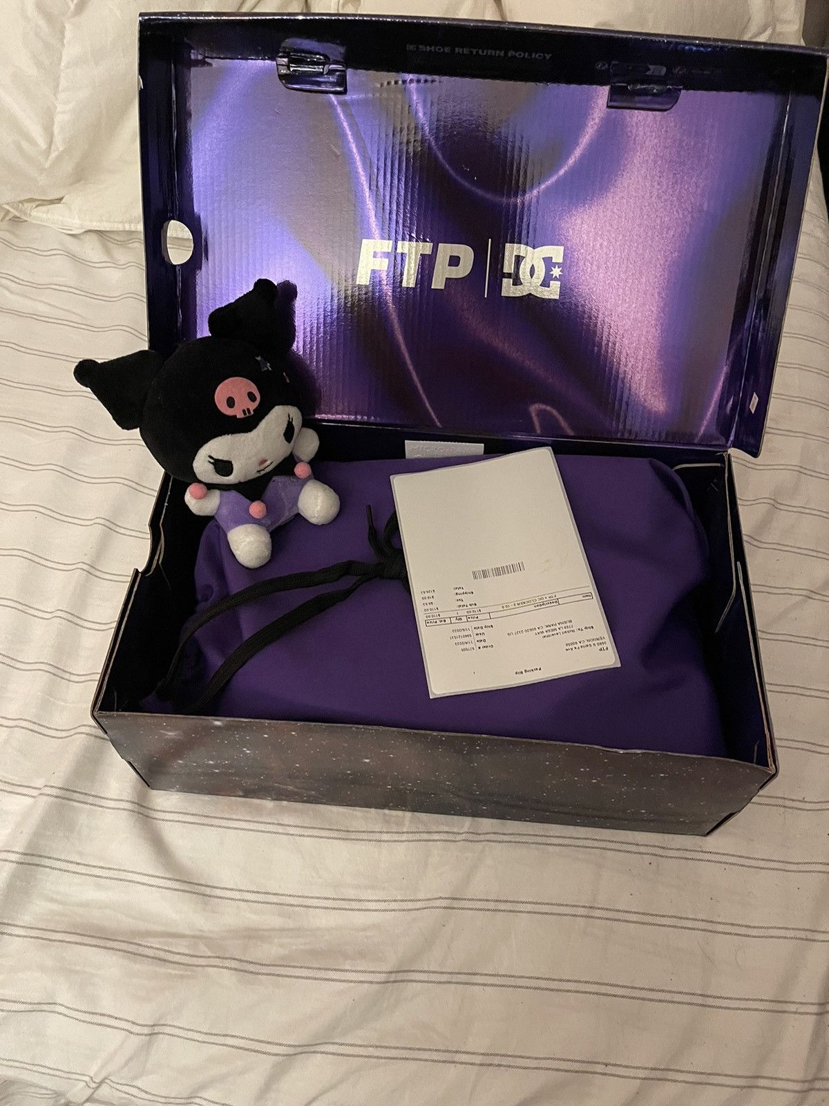 image of Ftp X Dc Clockers Heavens Gate Shoes Japanese Streetwear in Black, Men's (Size 10.5)
