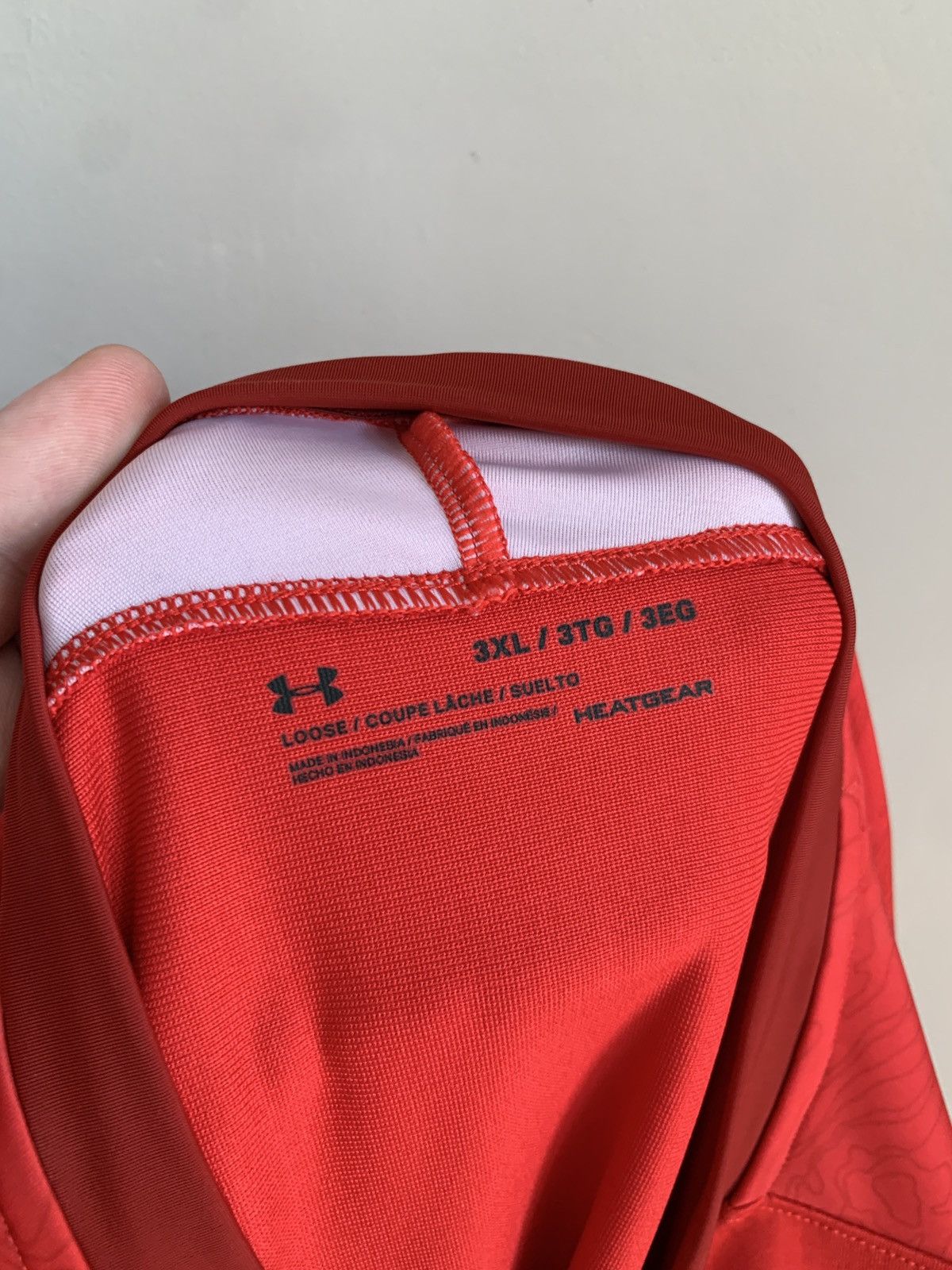 Under Armour Wales 2018 Home Rugby Union Shirt Under Armour Jersey Sz 3XL Size US XXL / EU 58 / 5 - 10 Thumbnail