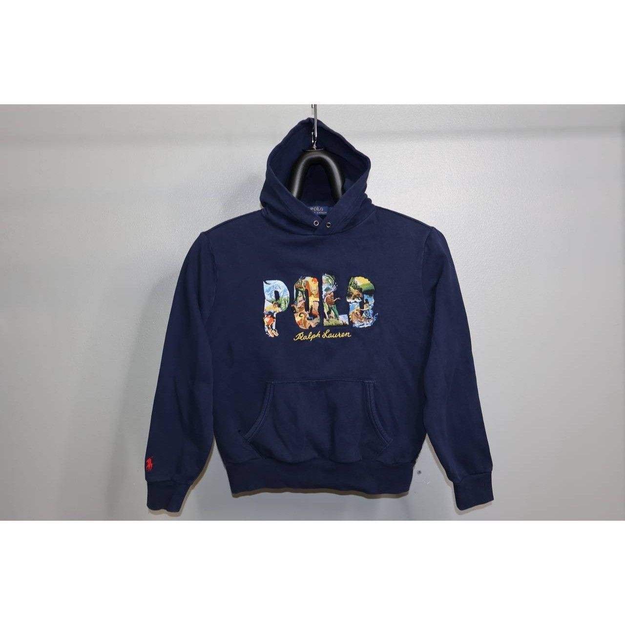 Polo Ralph Lauren Polo Ralph Lauren Outdoors Embroidered Hoodie Sz S Size US S / EU 44-46 / 1 - 1 Thumbnail