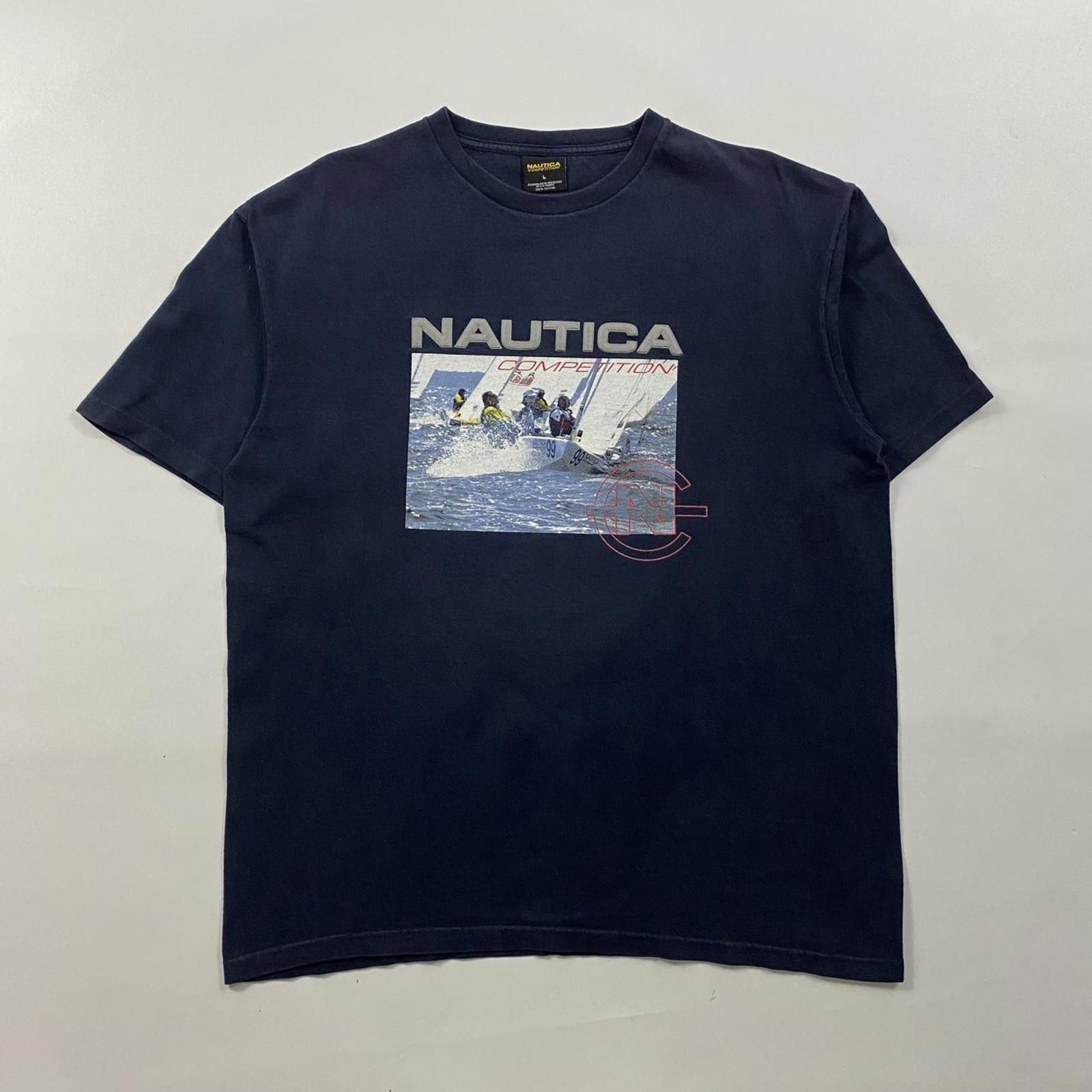 Nautica Y2K Nautica Tee Size US L / EU 52-54 / 3 - 1 Thumbnail
