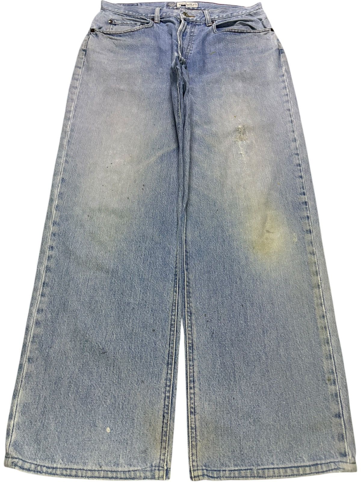 PERSON'S Vintage Persons Mud Wash Loose Baggy Jeans Size US 32 / EU 48 - 1 Thumbnail