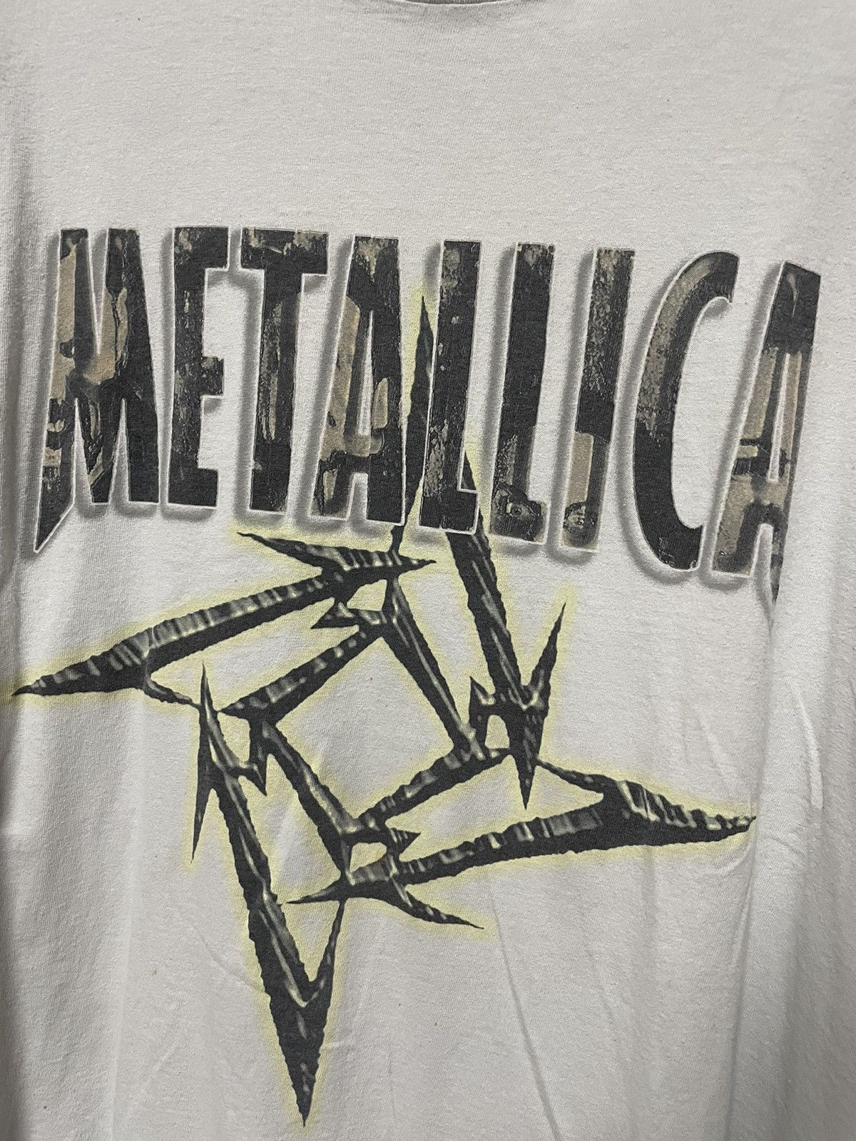 Band Tees × Metallica × Vintage Vintage 1996 Metallica Poor Touring Me Europe 96/97 T Shirt Size US L / EU 52-54 / 3 - 13 Thumbnail