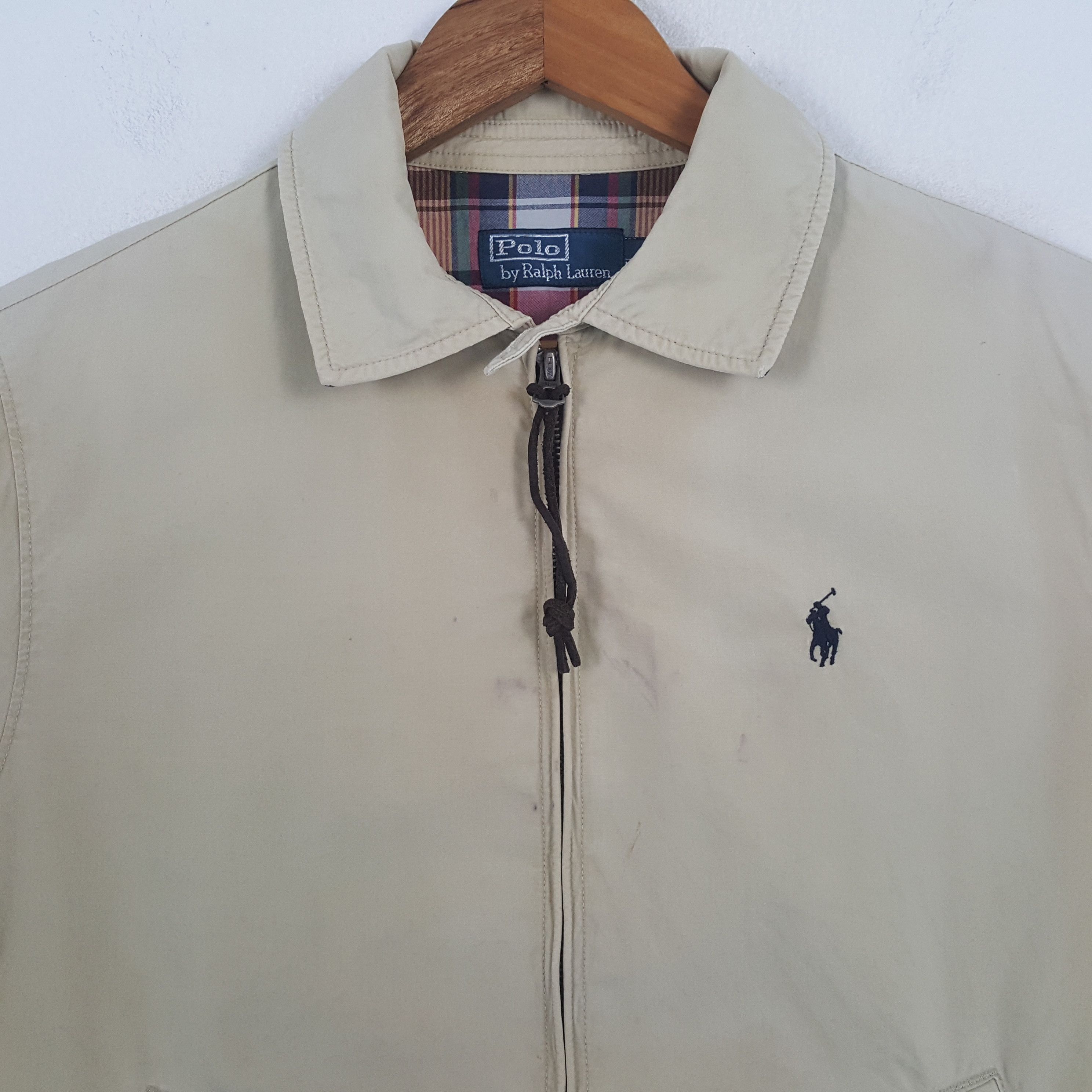 Polo Ralph Lauren × Vintage Vintage POLO by RALPH LAUREN Small Pony Zipper Jacket Size US M / EU 48-50 / 2 - 2 Thumbnail