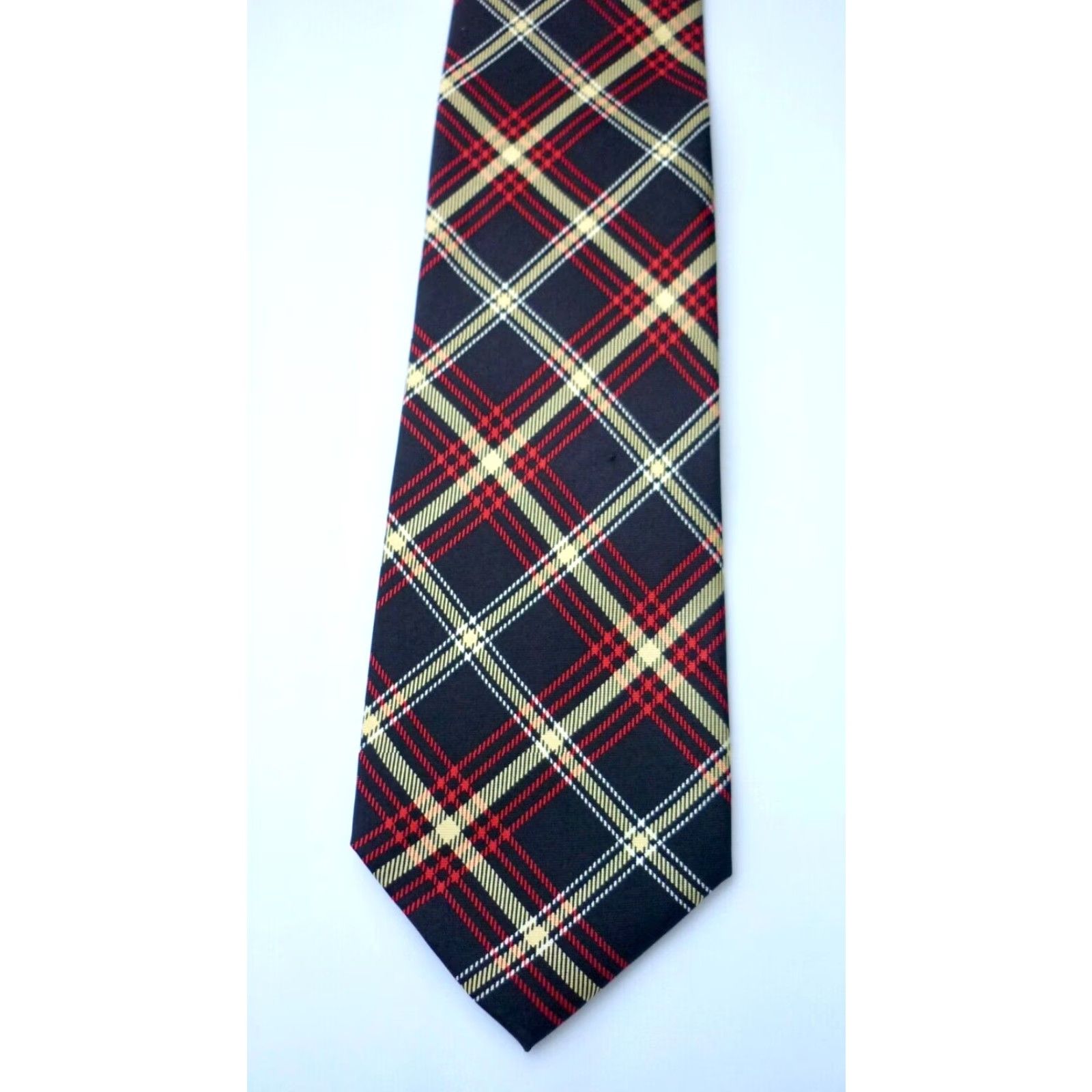 Vintage Men's Bunnahabhain Silk Tie Tartan Hand Made Single Islay Malt Scotch Whisky Shirt/Neckwear? Size ONE SIZE - 3 Thumbnail