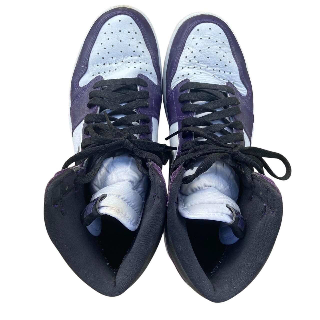 Jordan Brand × Nike Nike air jordan 1 highs court purple in uk10/us11 Size US 11 / EU 44 - 4 Thumbnail