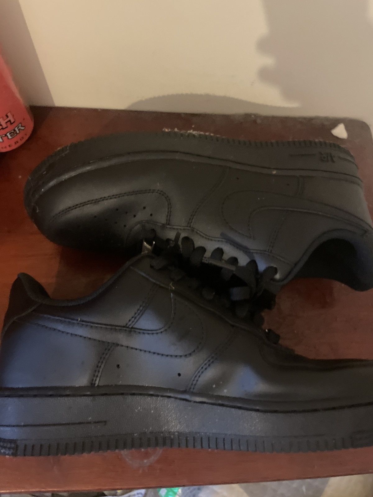 Nike Black Nike airforce 1s Size US 8 / EU 41 - 5 Thumbnail