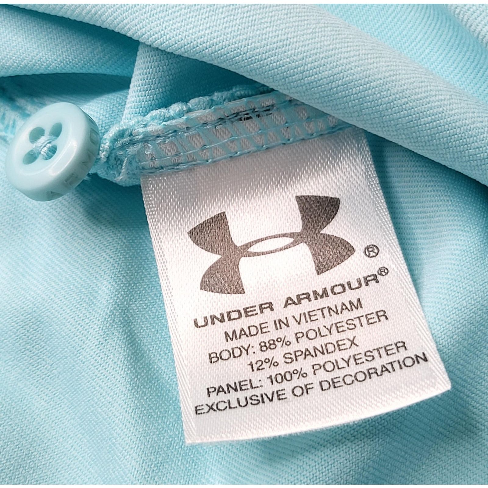 Under Armour NWT Under Armour Women's UA Golf Polo Baby Blue Size M Size M / US 6-8 / IT 42-44 - 6 Thumbnail