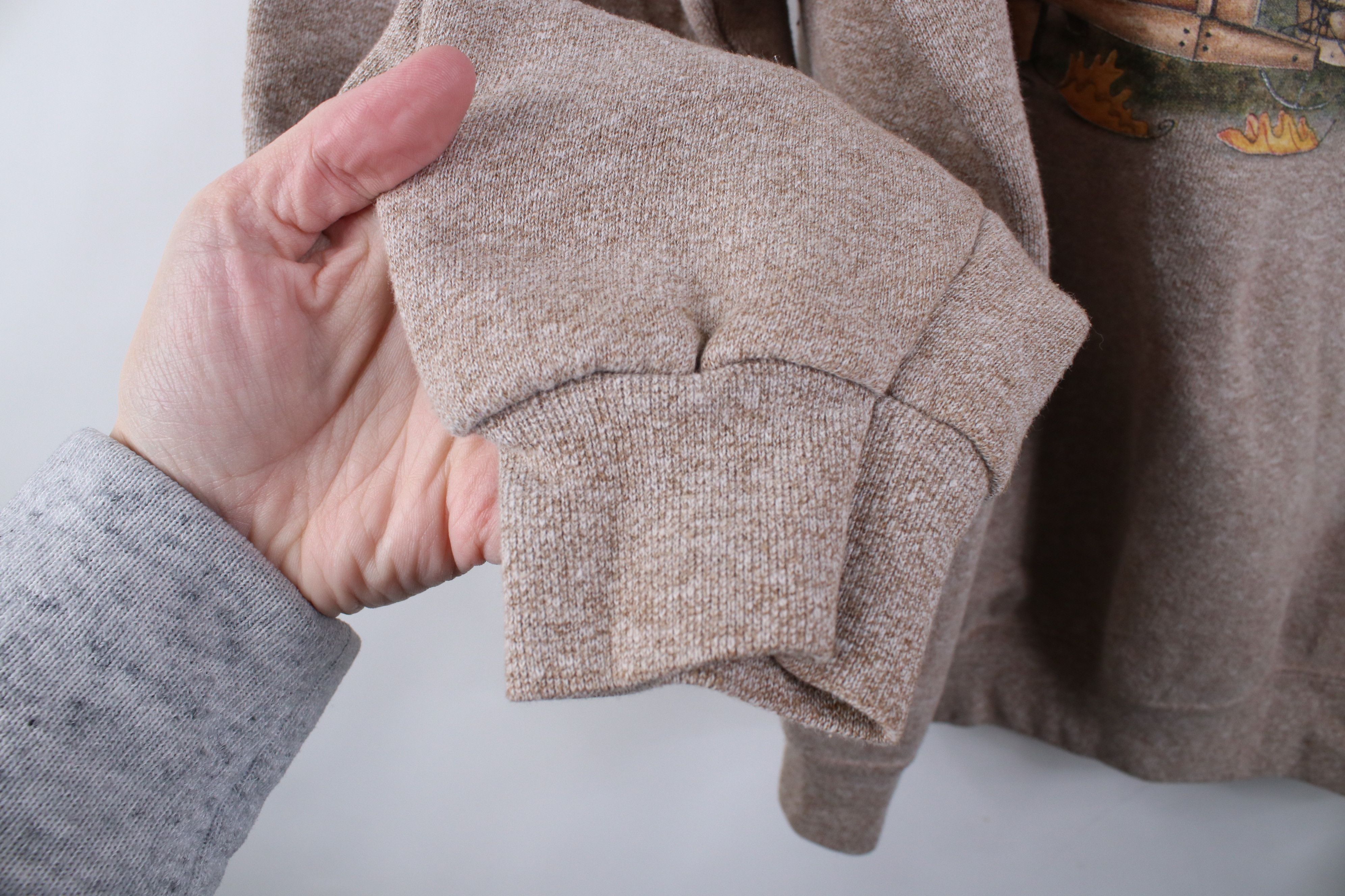 Vintage Vintage 90s Streetwear Fall Orchard Leaf Apple Sweatshirt Size L / US 10 / IT 46 - 6 Thumbnail
