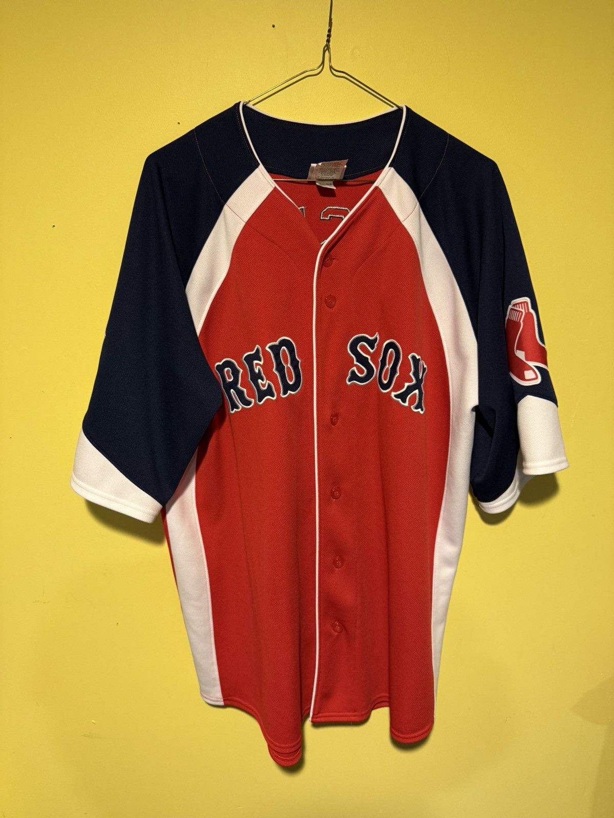 Boston red Sox #2 Ellsbury Baseball Jersey Men’s L Y2K
