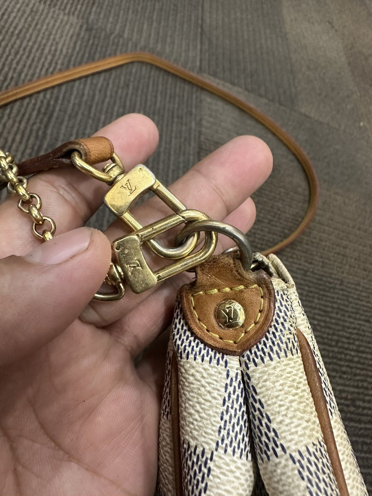 Louis Vuitton Louis vuitton eva azur clutch wallets on chain micro Bag Size ONE SIZE - 3 Thumbnail