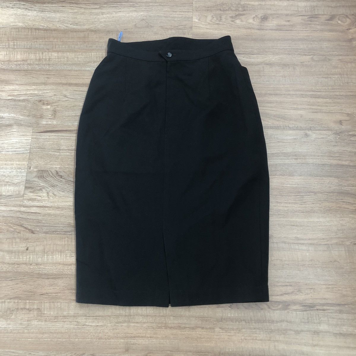 Thierry Mugler × Vintage Vintage Thierry Mugler Wool Skirts Size 24" / US 00 / IT 34 - 4 Thumbnail