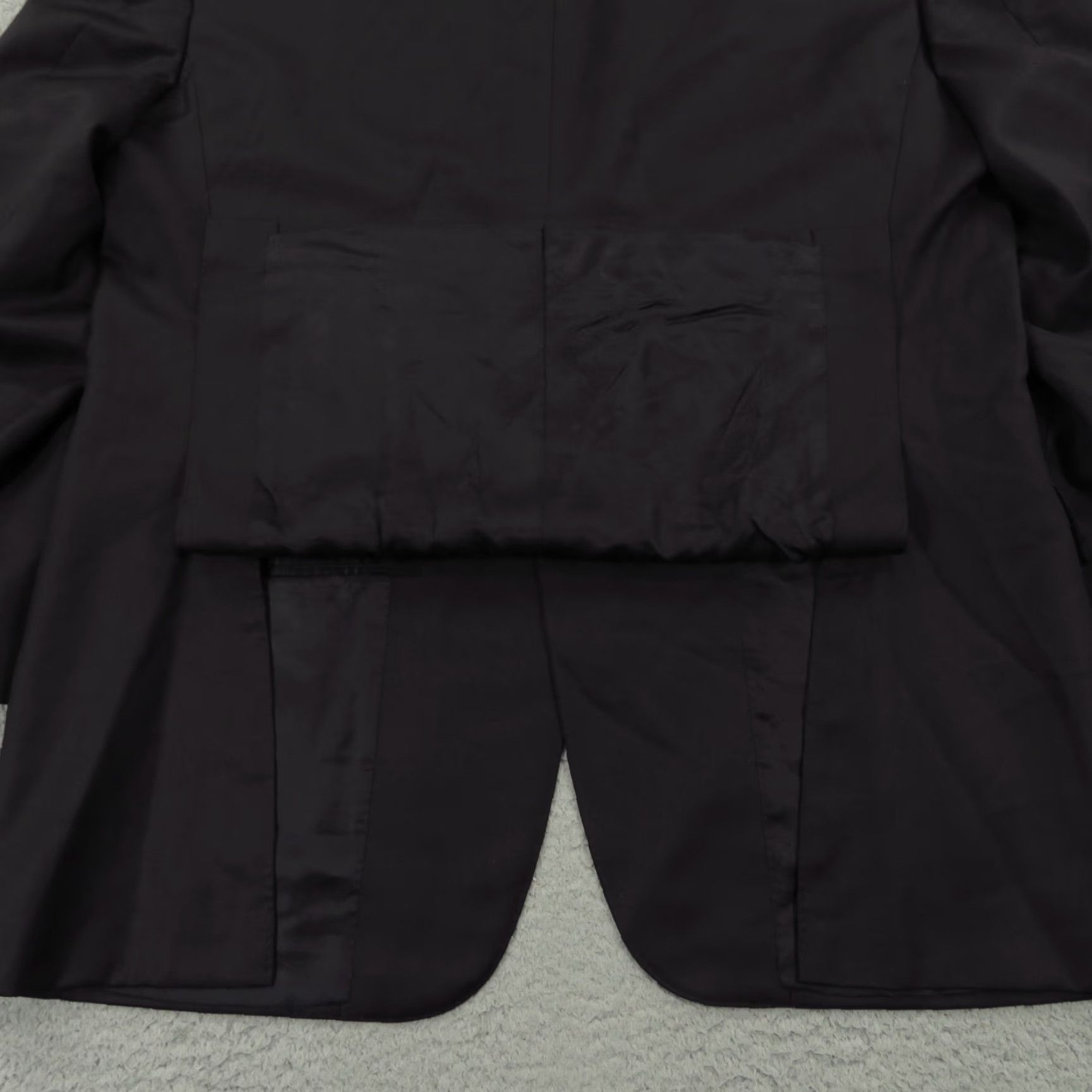 Canali Canali 1934 Jacket Black Tuxedo Blazer 44R Double Vent Two Button Formal Dinner Suit Mens Size 44R - 7 Thumbnail