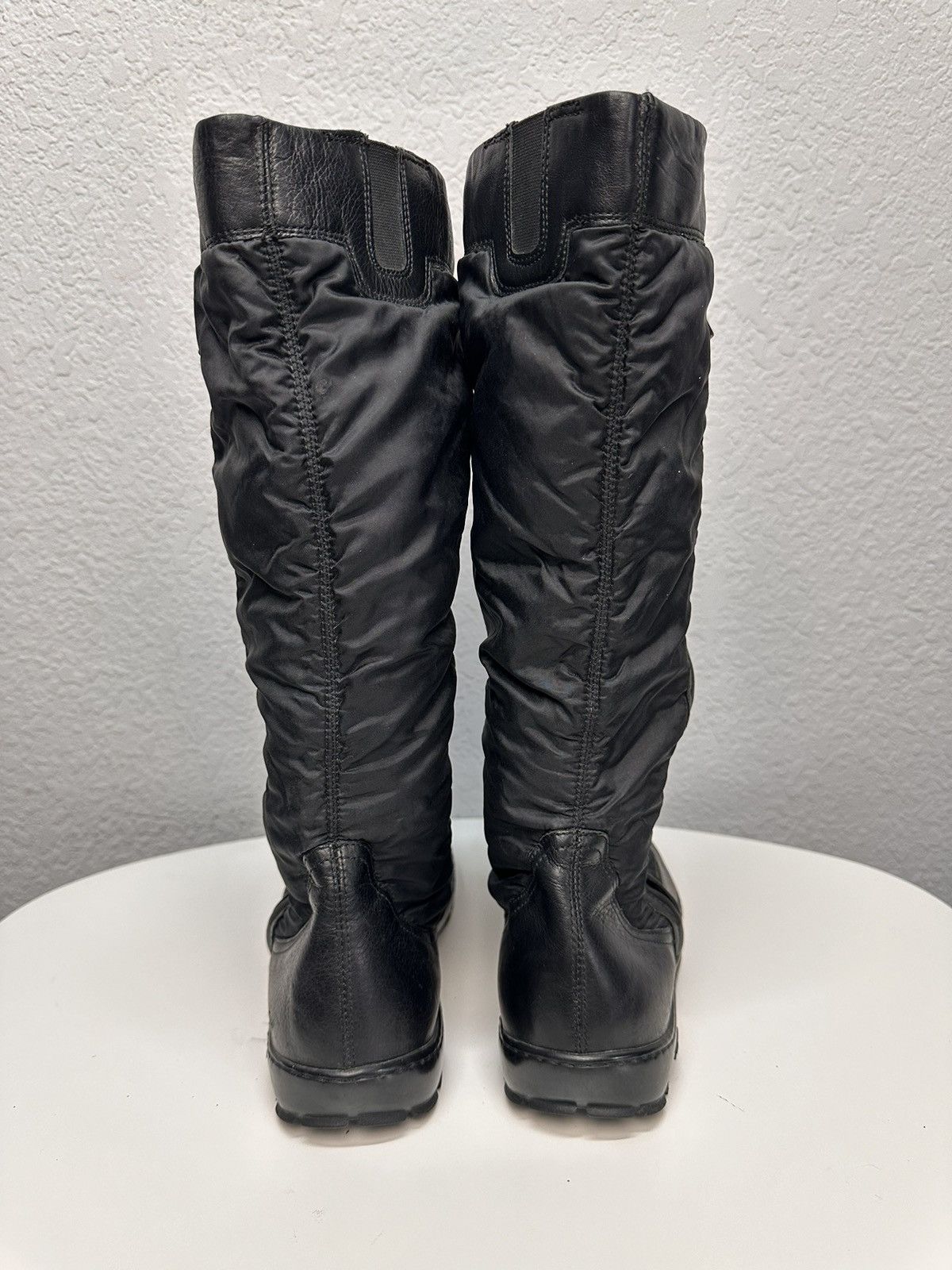 A.S.98 Wow😻 Air Step Hight Leather Boots AS 98 RICK OWENS STYLE GOA Size US 7 / EU 40 - 6 Thumbnail