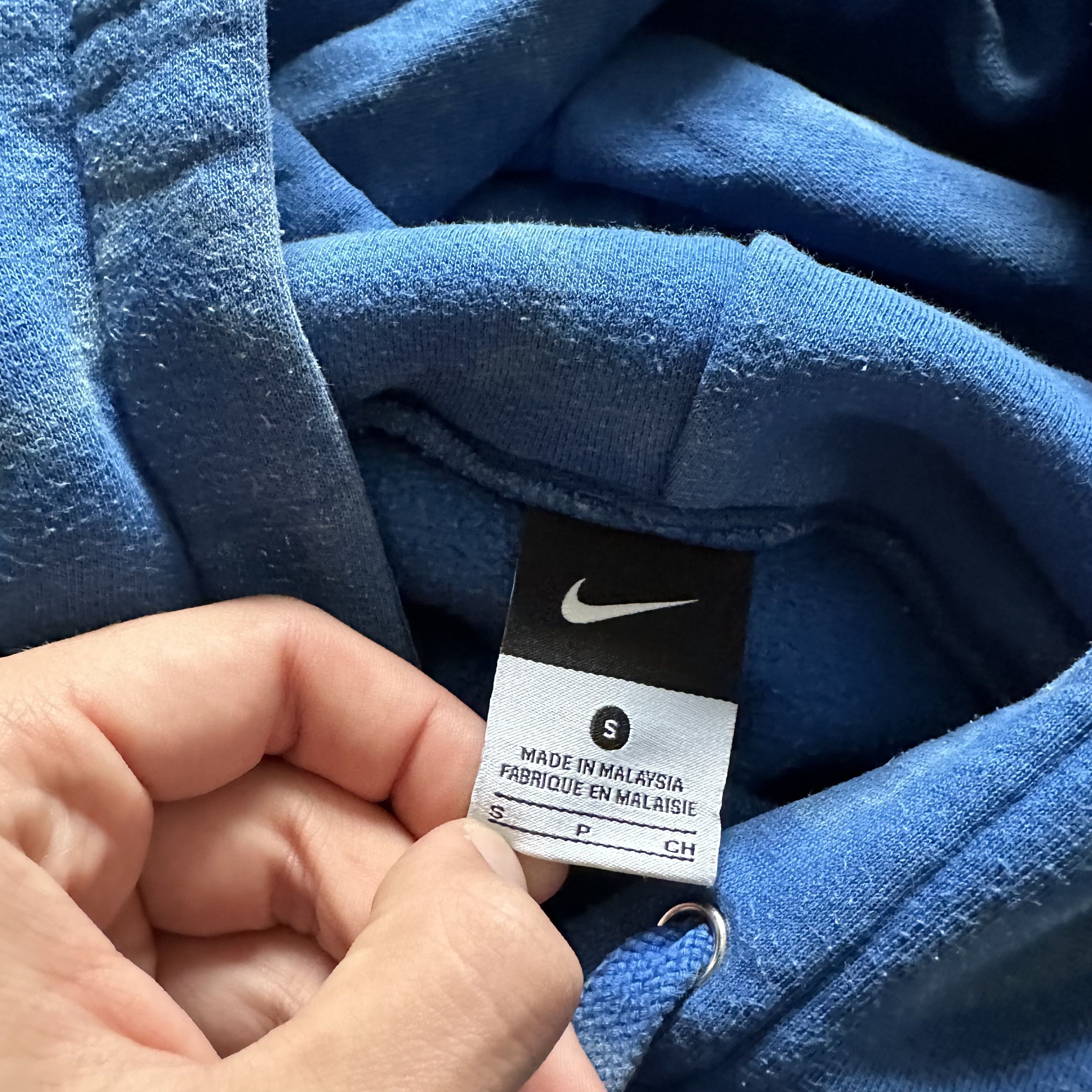 Nike × Vintage Nike Tie Dye Water Customized White Swoosh y2k Hoodie Size US S / EU 44-46 / 1 - 3 Thumbnail