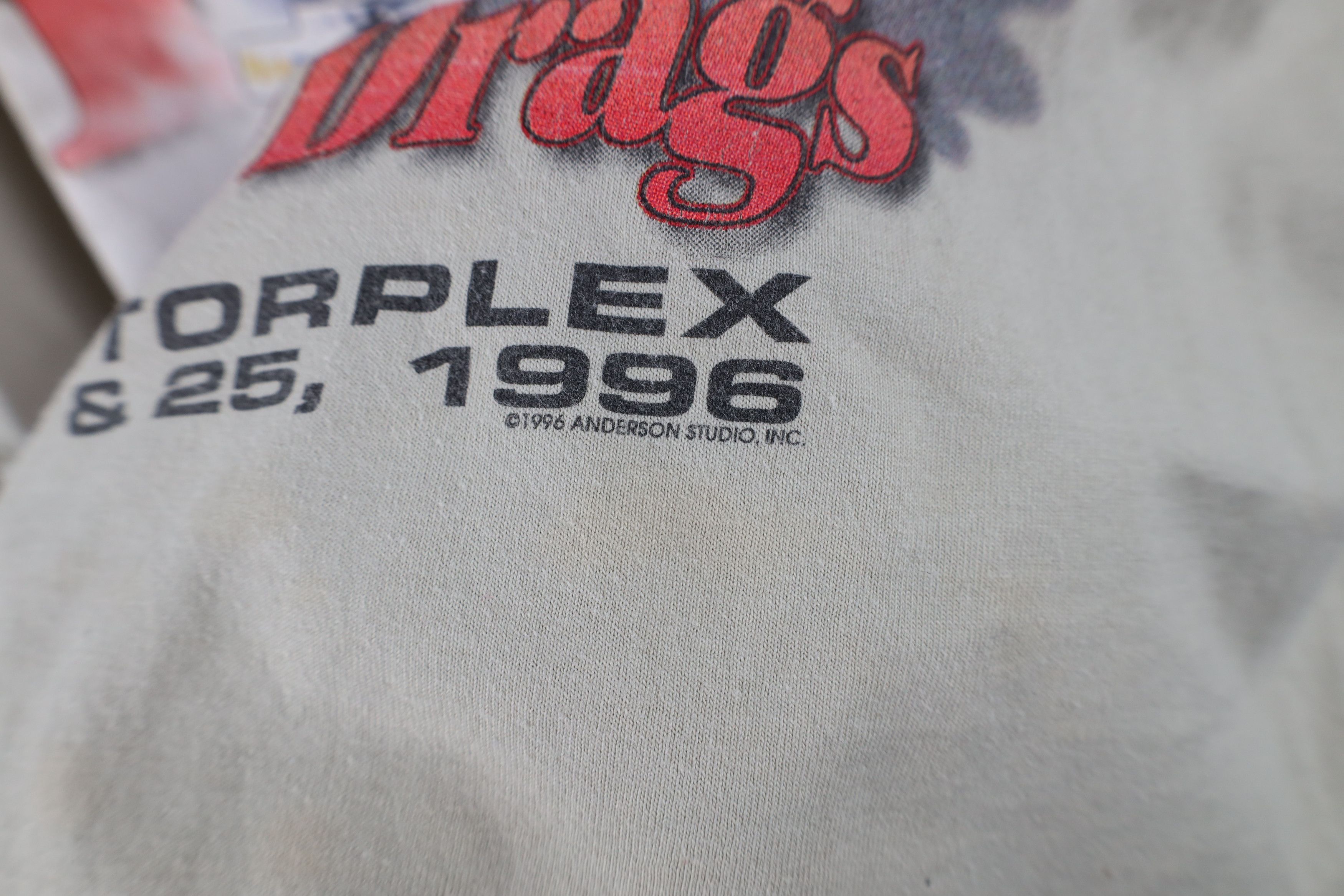 Vintage Vintage 90s American National Harley Drags T-Shirt USA Size US XL / EU 56 / 4 - 8 Thumbnail