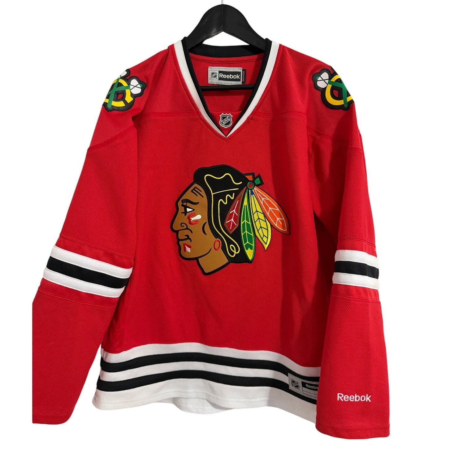 Reebok Chicago Blackhawks NHL Hockey Jersey Women's Size XL Size XL / US 12-14 / IT 48-50 - 1 Thumbnail