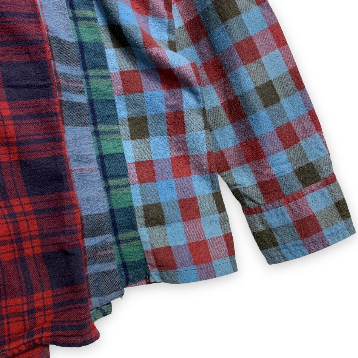 Needles Needles Rebuild Oversized 7 Cut Flannel Shirt Size US XS / EU 42 / 0 - 3 Thumbnail