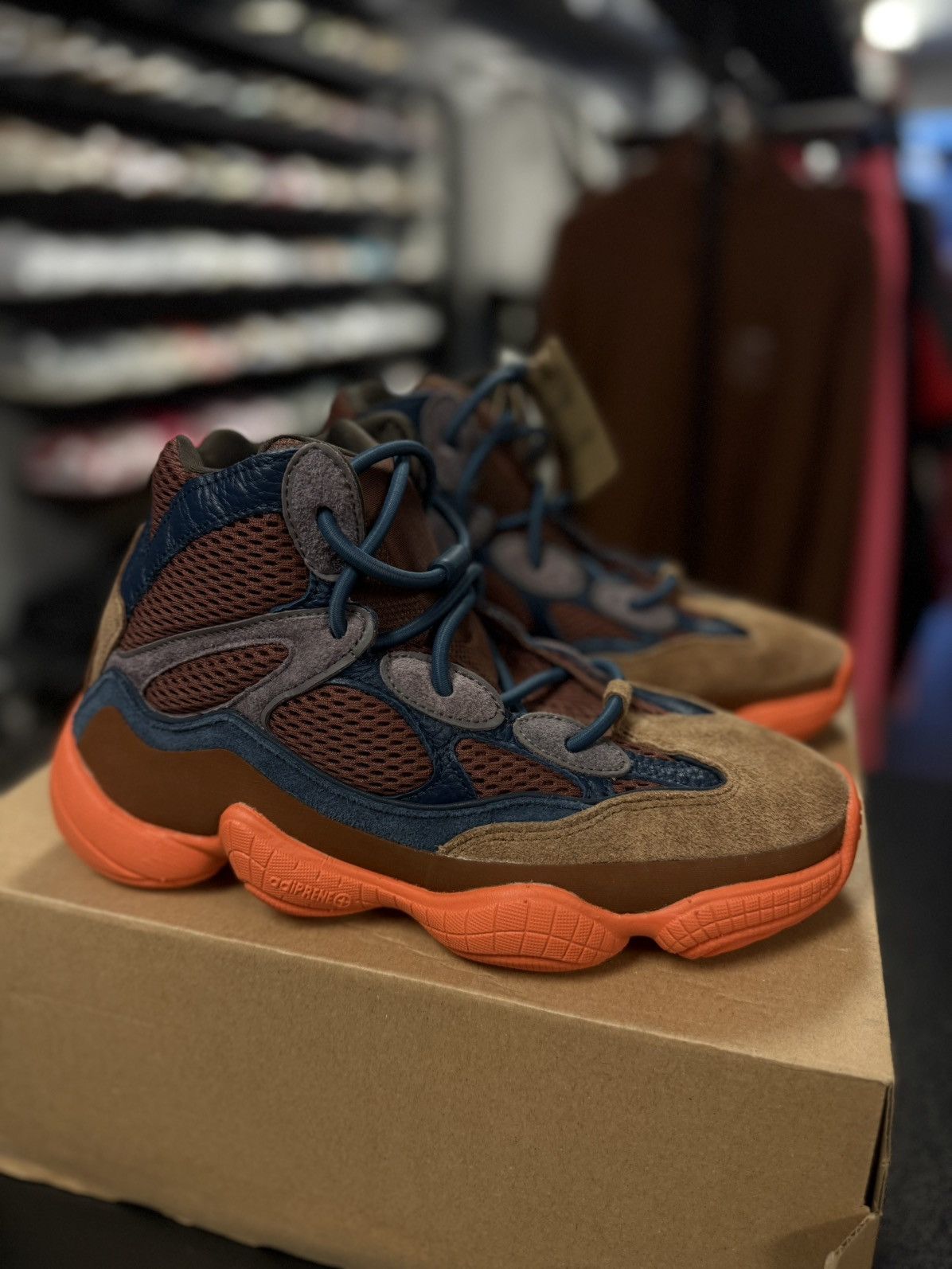 Adidas × Yeezy Yeezy Adidas 500 Tactile Orange Size 7.5 (NEW) Size US 7.5 / EU 40-41 - 3 Thumbnail