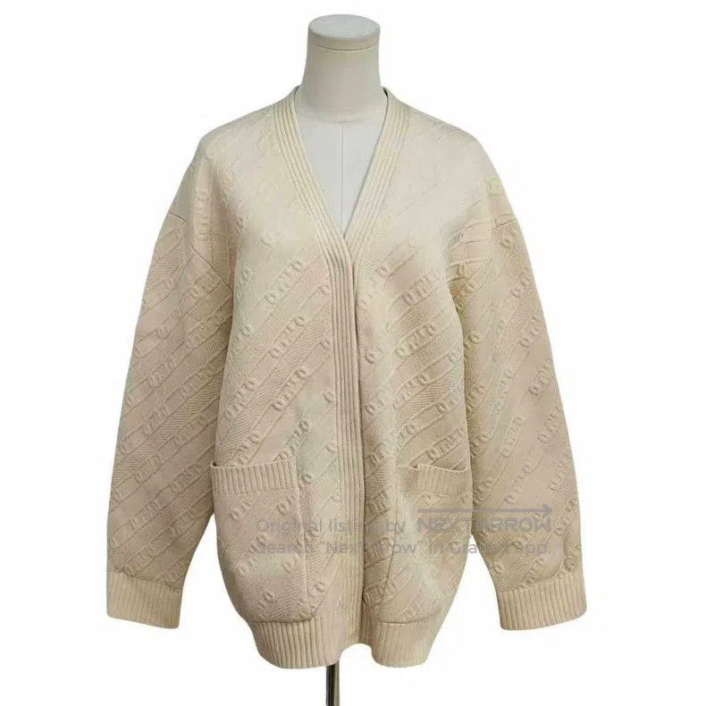 Fendi Fendi FF Lock Embossed Open Cardigan Size XS / US 0-2 / IT 36-38 - 1 Thumbnail