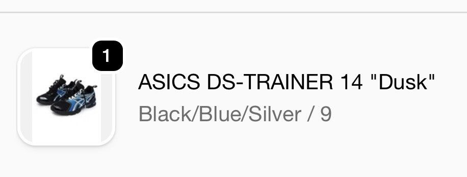 Asics × HIDDEN New Asics Gel-DS Trainer 14 Hidden NY Dusk Size 9 Size US 9 / EU 42 - 9 Thumbnail