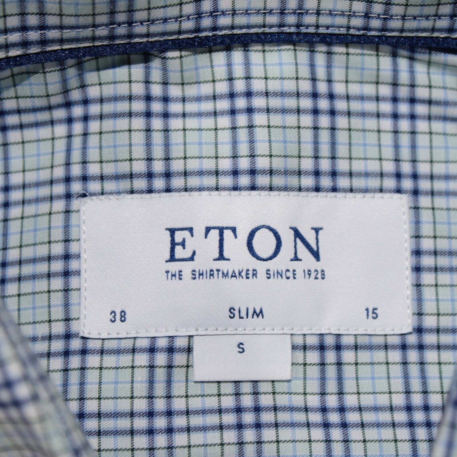 Eton Eton New with tags Shirt Size S US In Blue Size US S / EU 44-46 / 1 - 8 Thumbnail