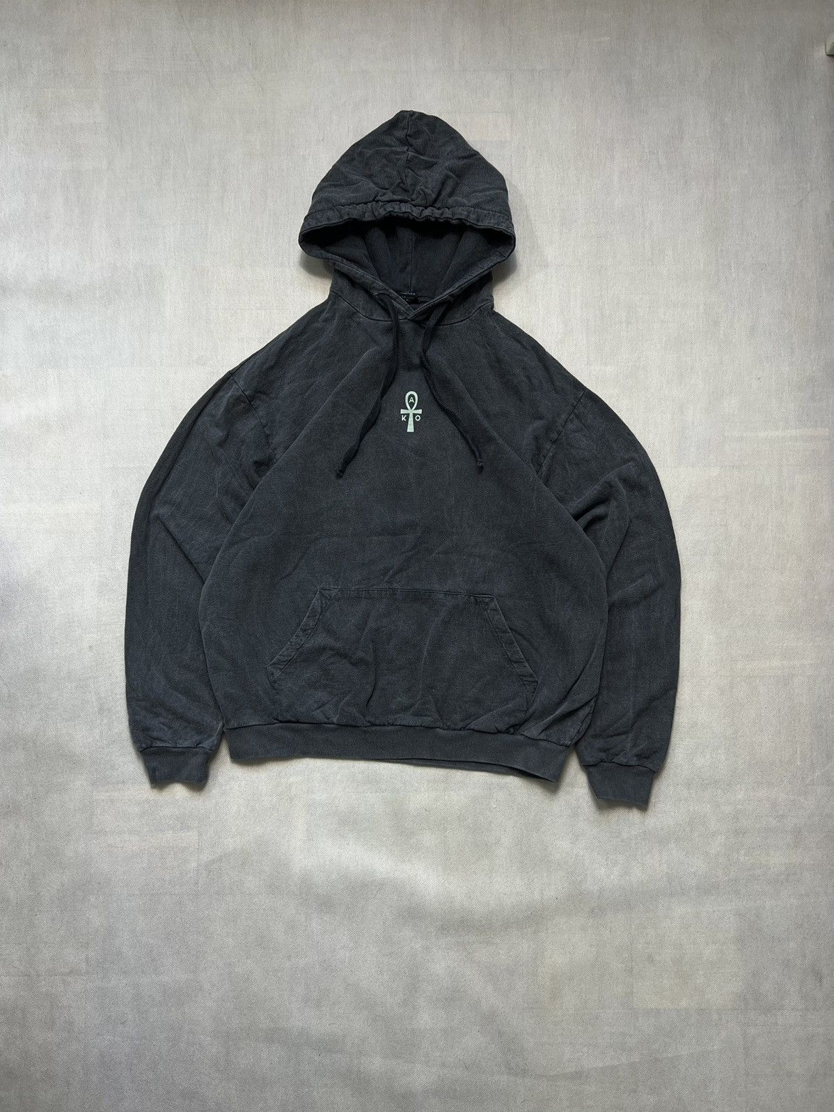 Japanese Brand Hoodie Kaotiko Since 1999 central logo great color | Grailed