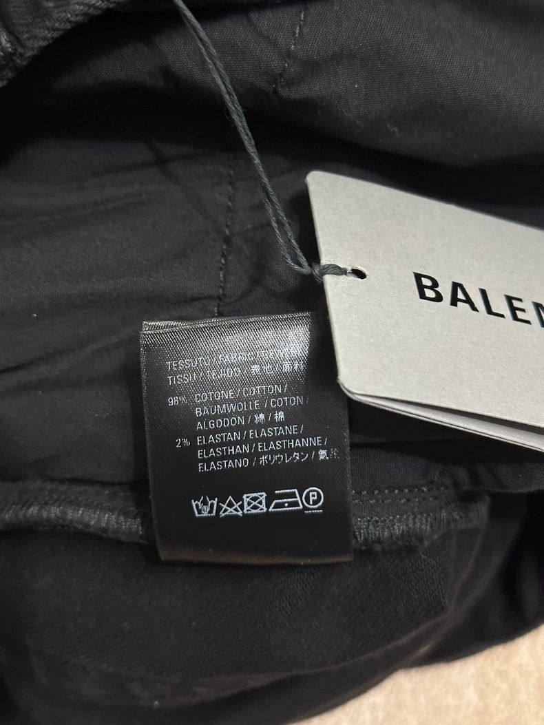 Balenciaga Balenciaga Black Denim Pants Size US 31 - 3 Thumbnail