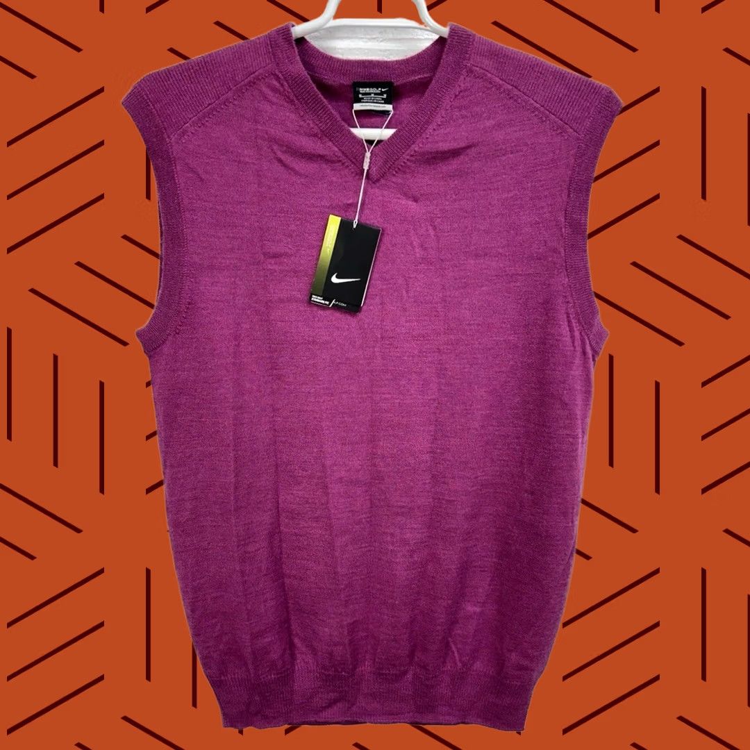 Nike NWT Nike Golf Tour Performance Merino Wool Blend Vest - Mens Medium Size US M / EU 48-50 / 2 - 1 Thumbnail
